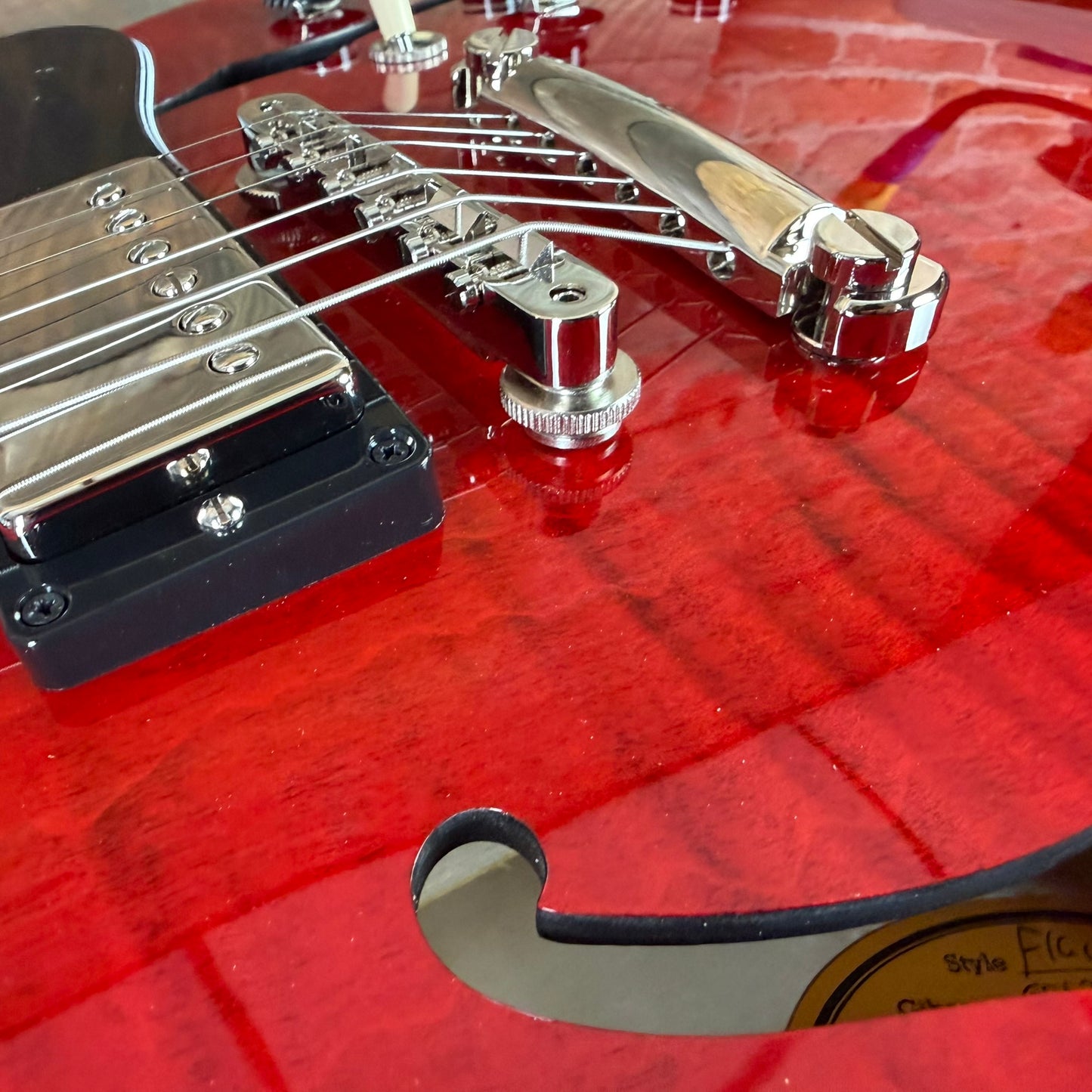 Gibson ES-335 Figured Semi Hollow Cherry 209960177