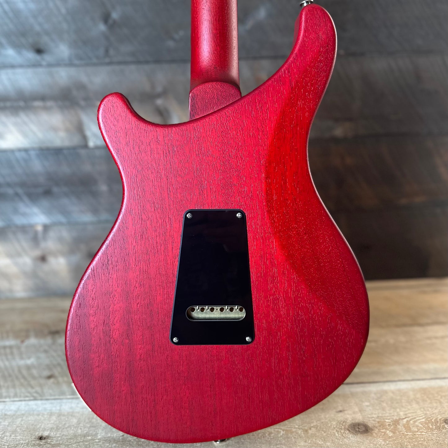 PRS S2 Vela Semi-Hollow HHT Quimper Edition – Vintage Cherry Satin Nitro USA Electric Guitar S2089032