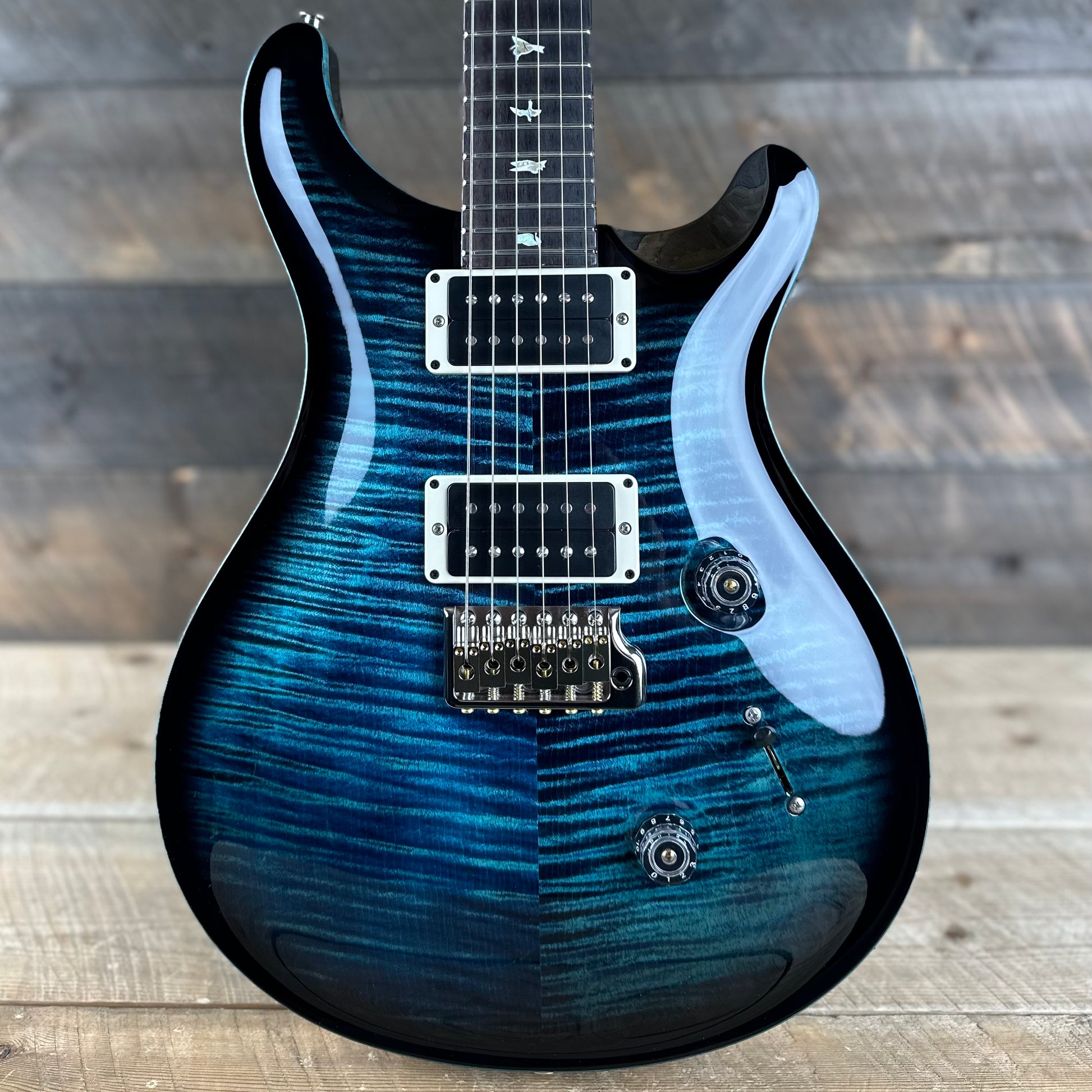 PRS Custom 24 - Cobalt Smokeburst 390488 Stained Binding PRS Custom 24 - Cobalt Smokeburst 390488 Stained Binding