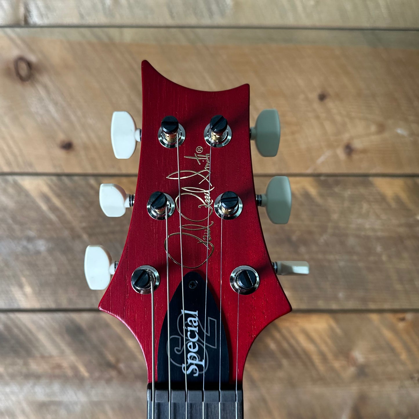 PRS S2 Wood Library Special Semi-Hollow Quilted Top - Bonnie Pink Cherry Burst S2086405