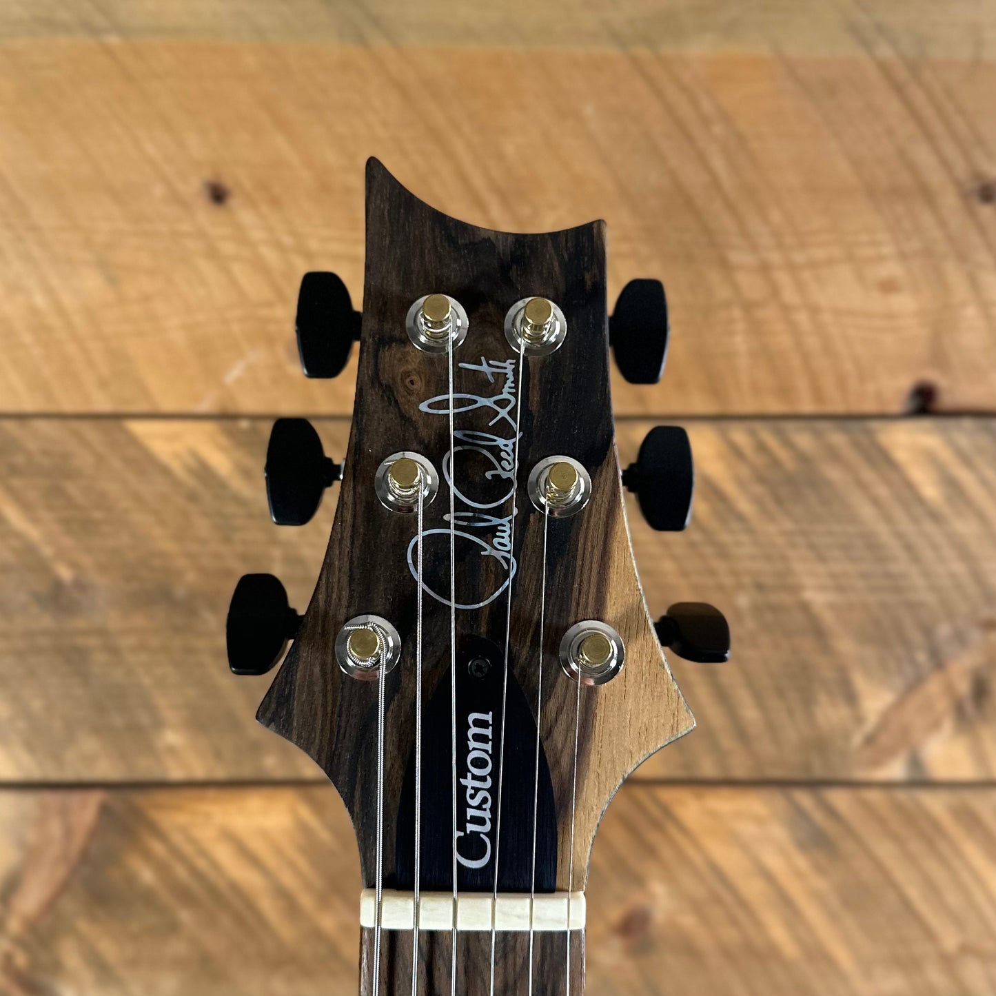 PRS Wood Library Custom 24 Stoptail Limited Edition - Faded Whale Blue (Natural Back) 430447