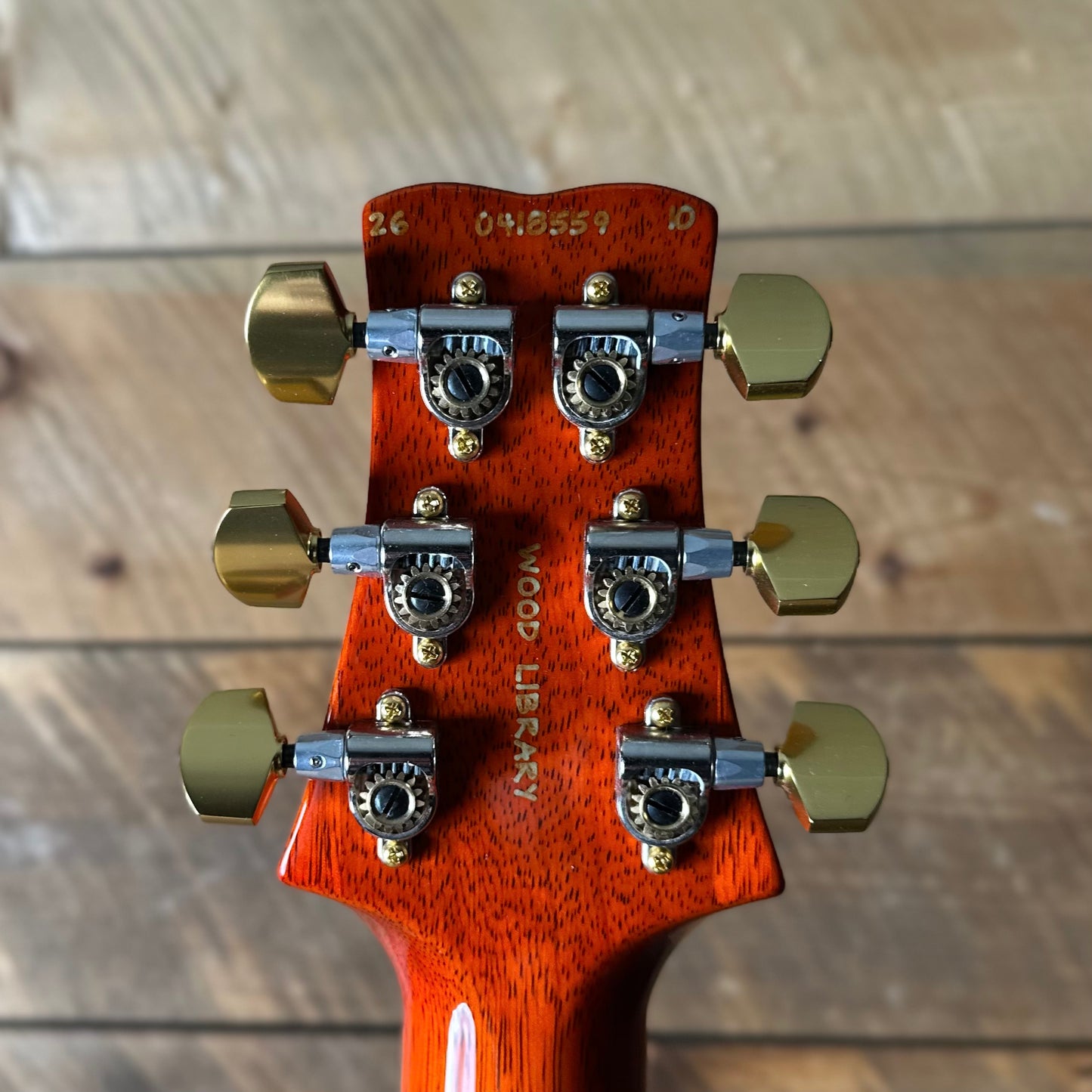 PRS Wood Library Santana Retro Korina Back & Neck, Ziricote FB!! - McCarty Sunburst 418559