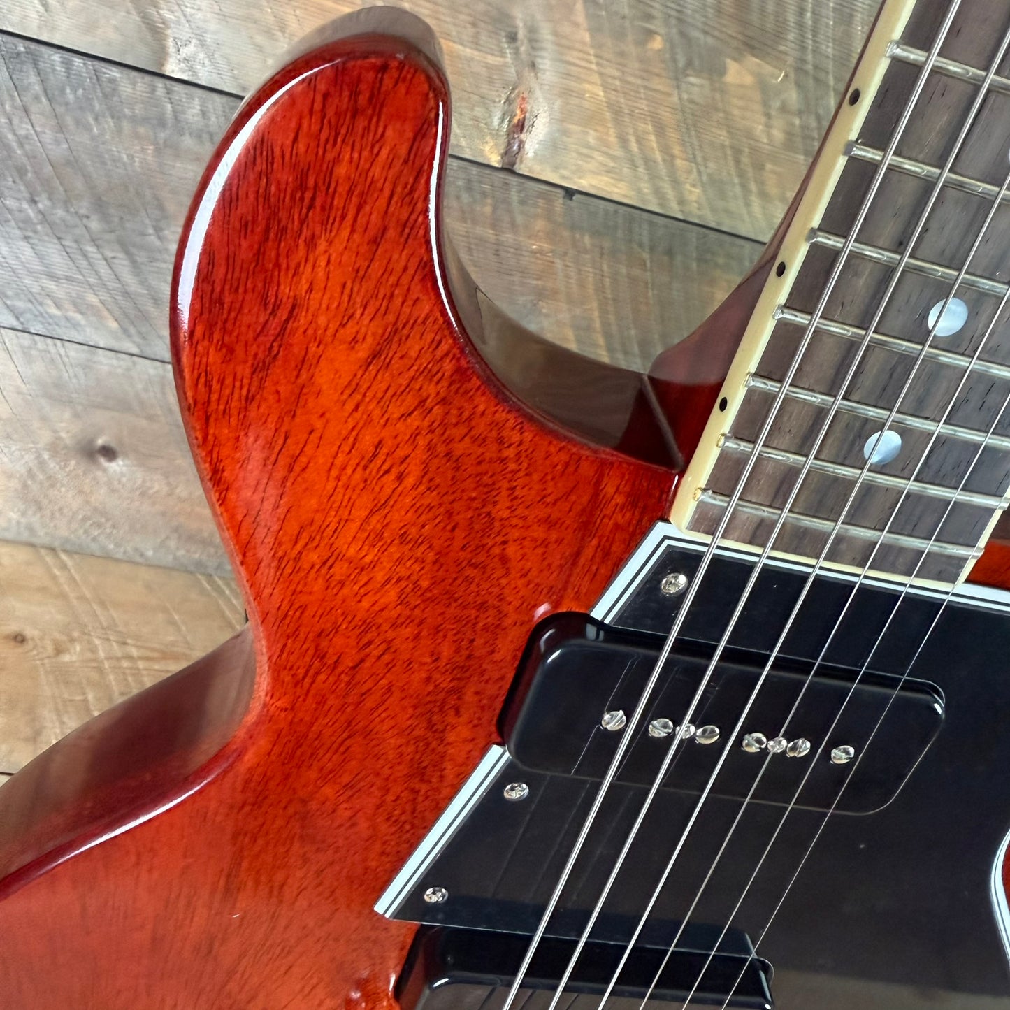Epiphone Inspired By Gibson Custom 1960 Les Paul Special DC - Cherry Red 26011520951