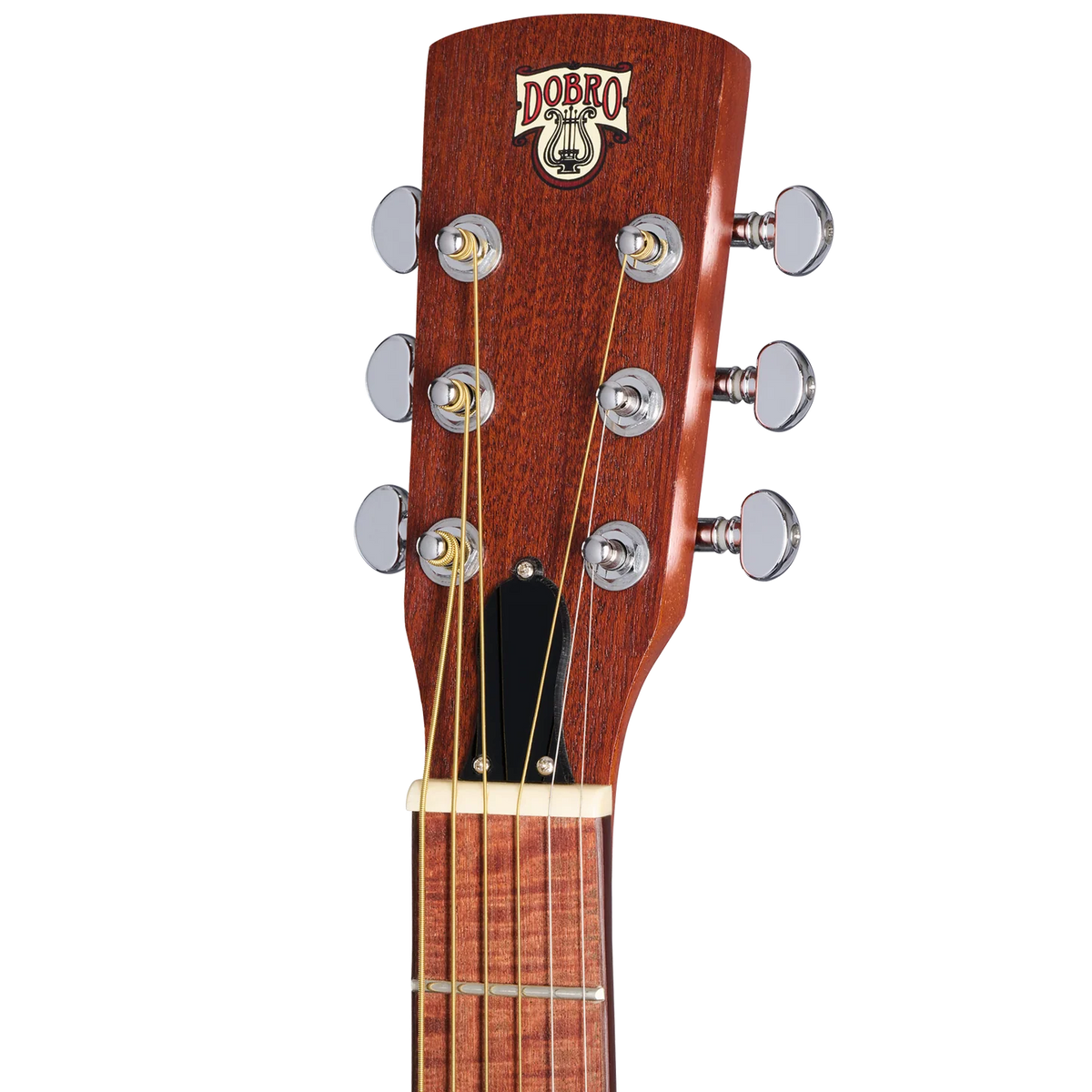 Epiphone Dobro Hound Dog M-14 Metalbody (Round Neck) W/Dobro Hardshell Case - Nickel