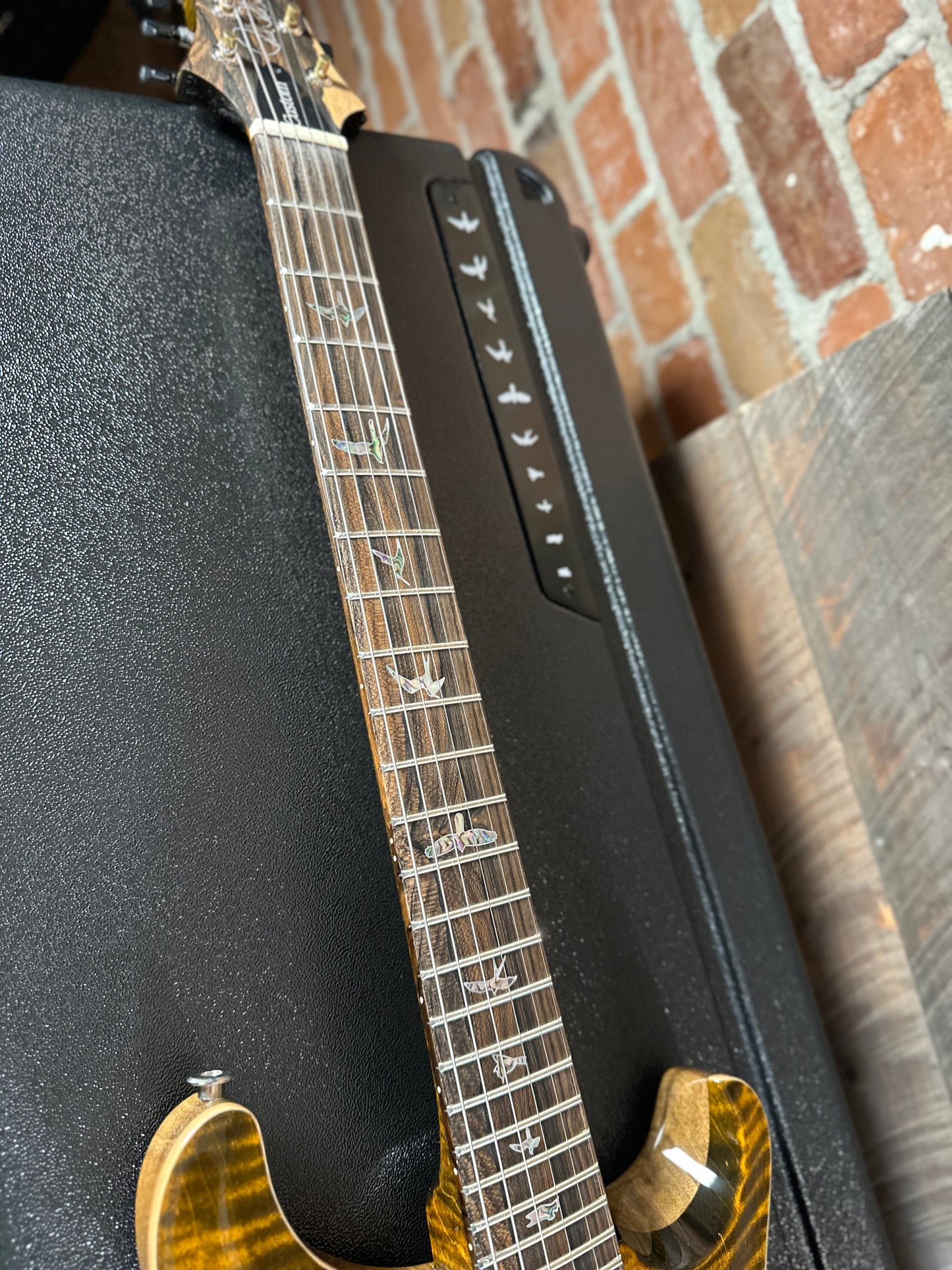 PRS Wood Library Custom 24 Stoptail Limited Edition - Tiger Eye (Natural Back) 430817