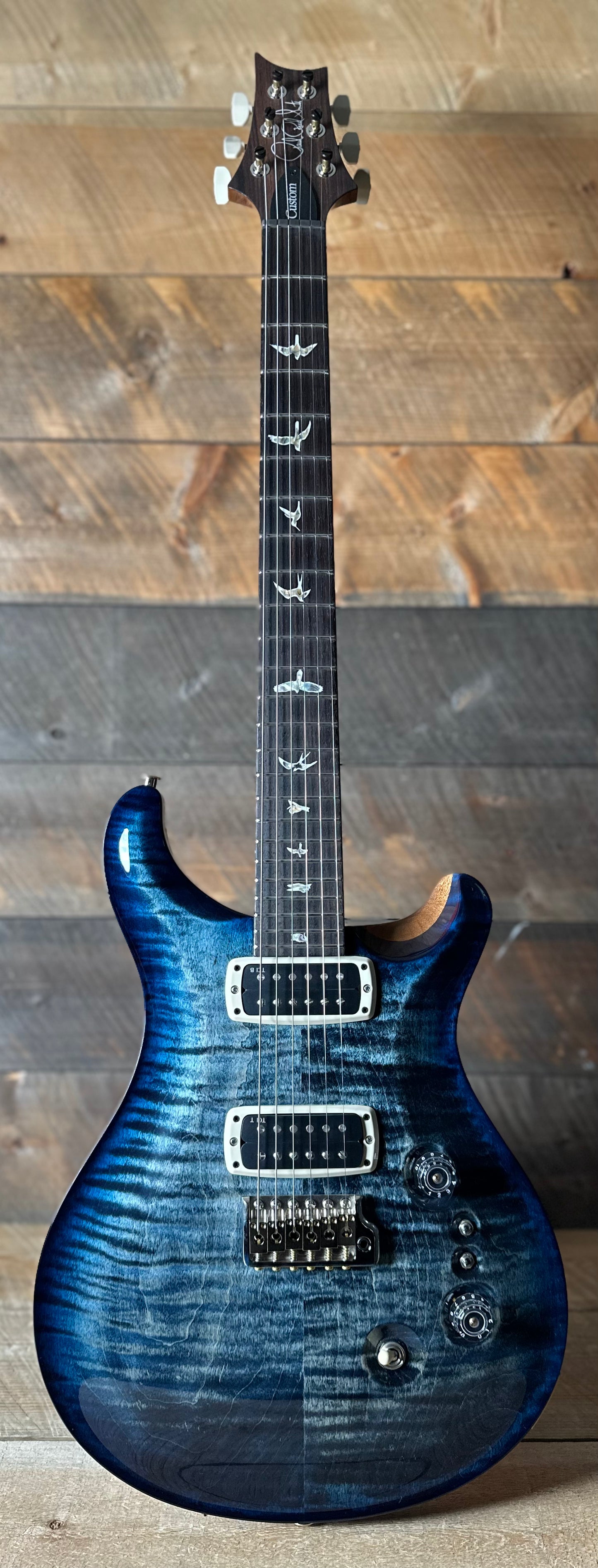 PRS Custom 24-08 Custom Color - Faded Blueburst 411572