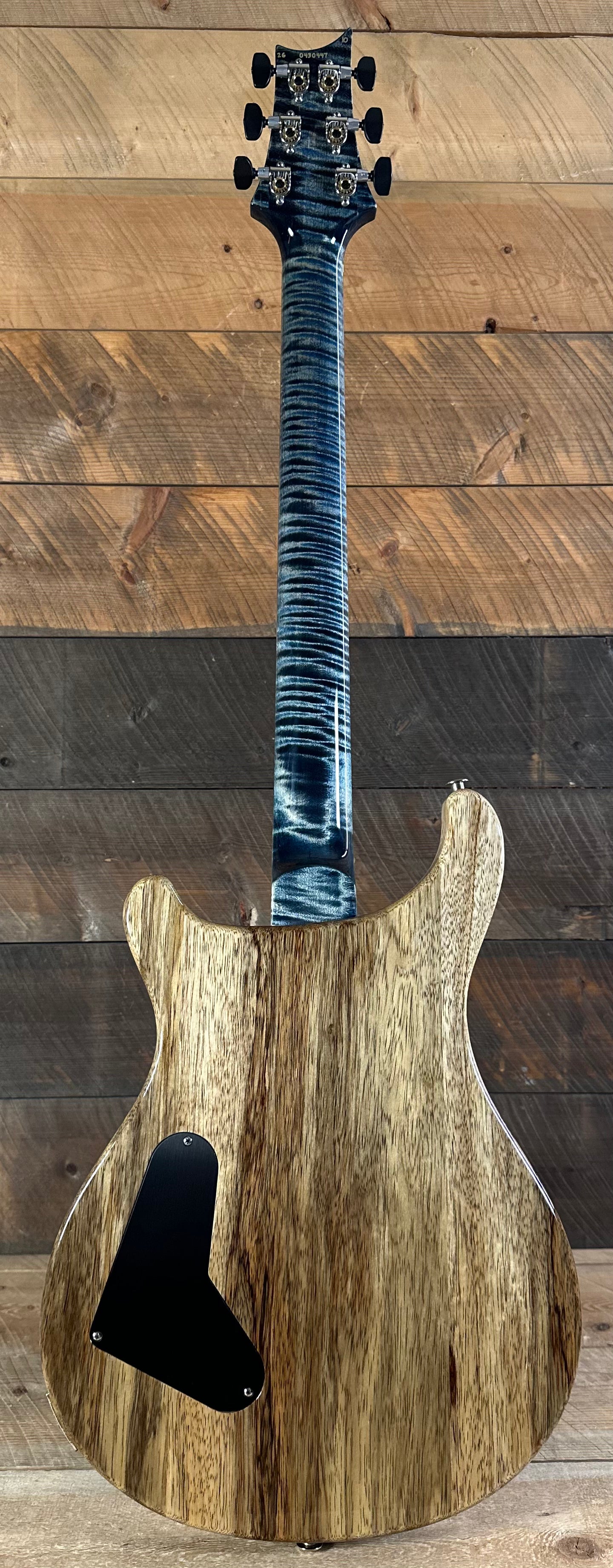 PRS Wood Library Custom 24 Stoptail Limited Edition - Faded Whale Blue (Natural Back) 430447