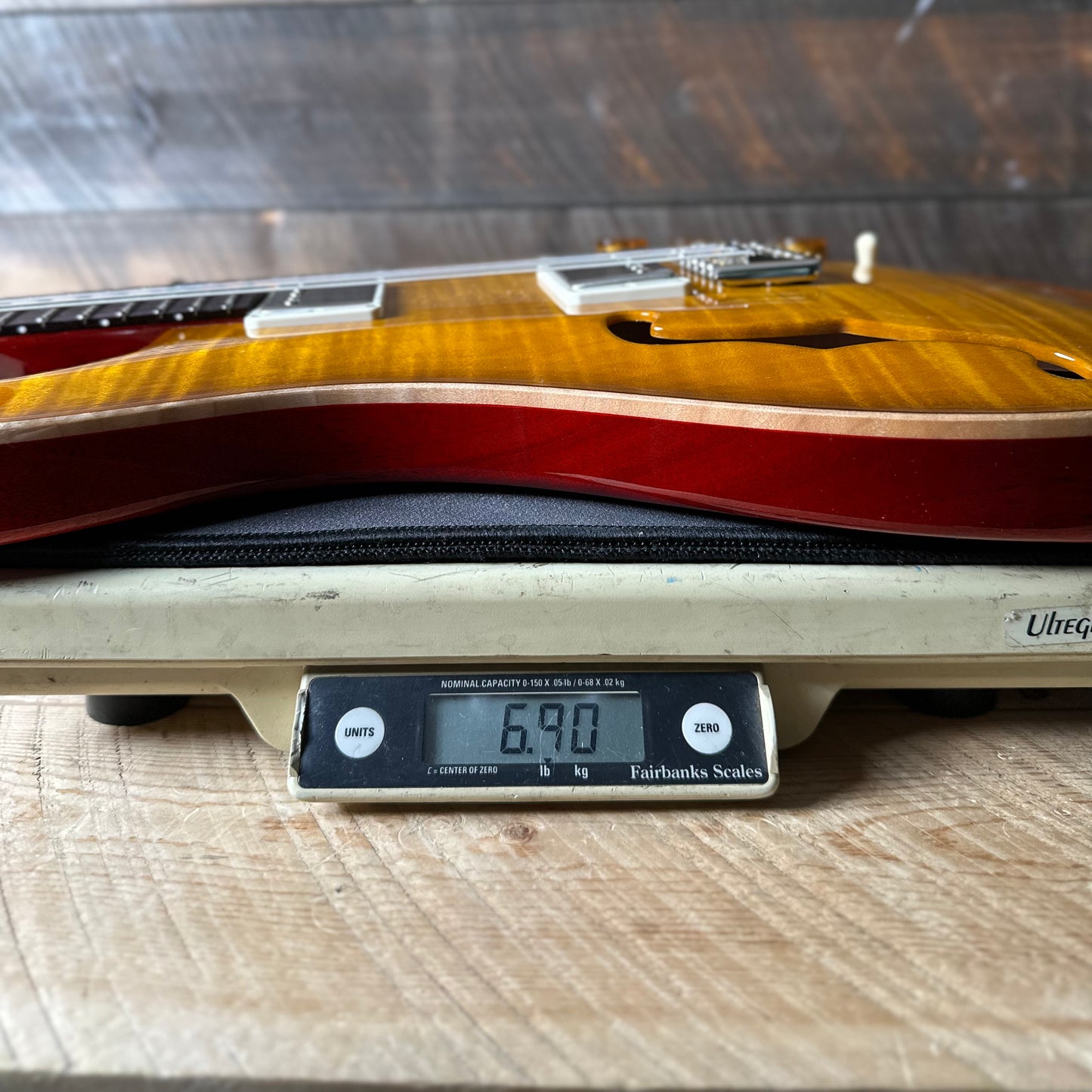 PRS DGT Semi-Hollow - McCarty Sunburst 420530