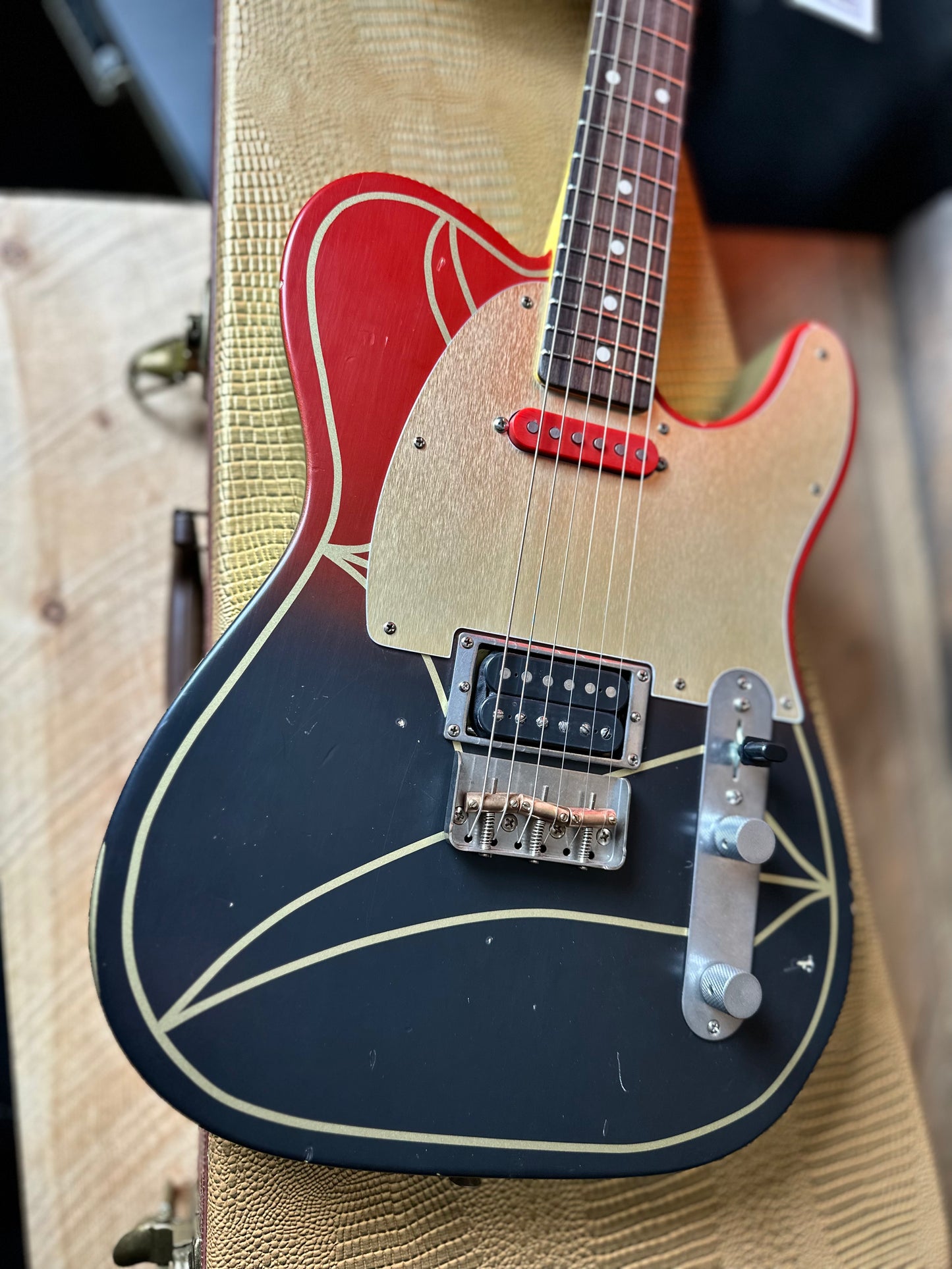 Nash T-63 Alder Body Light Aged - Rare Art Series Deco Finish #4 NG-6308