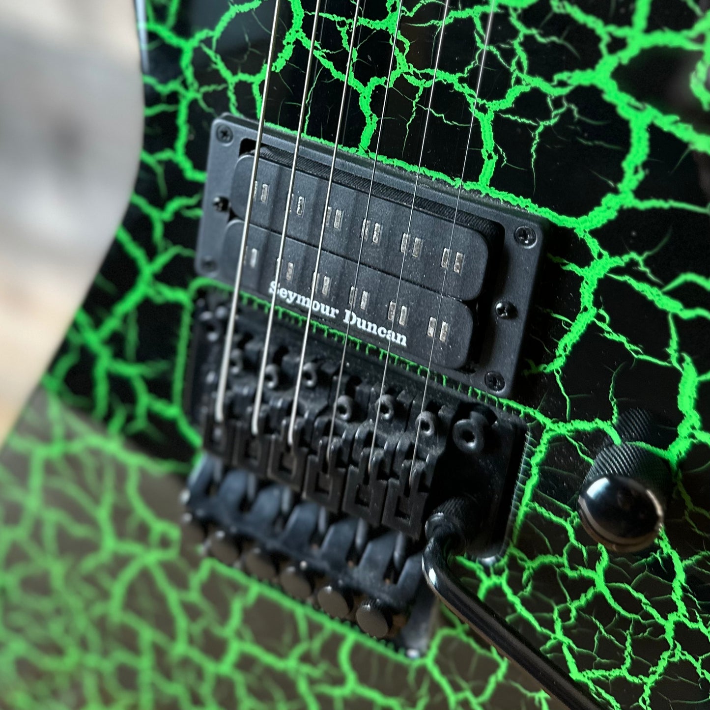 Used Jackson Pro Series Brandon Ellis Signature Kelly - Green Crackle