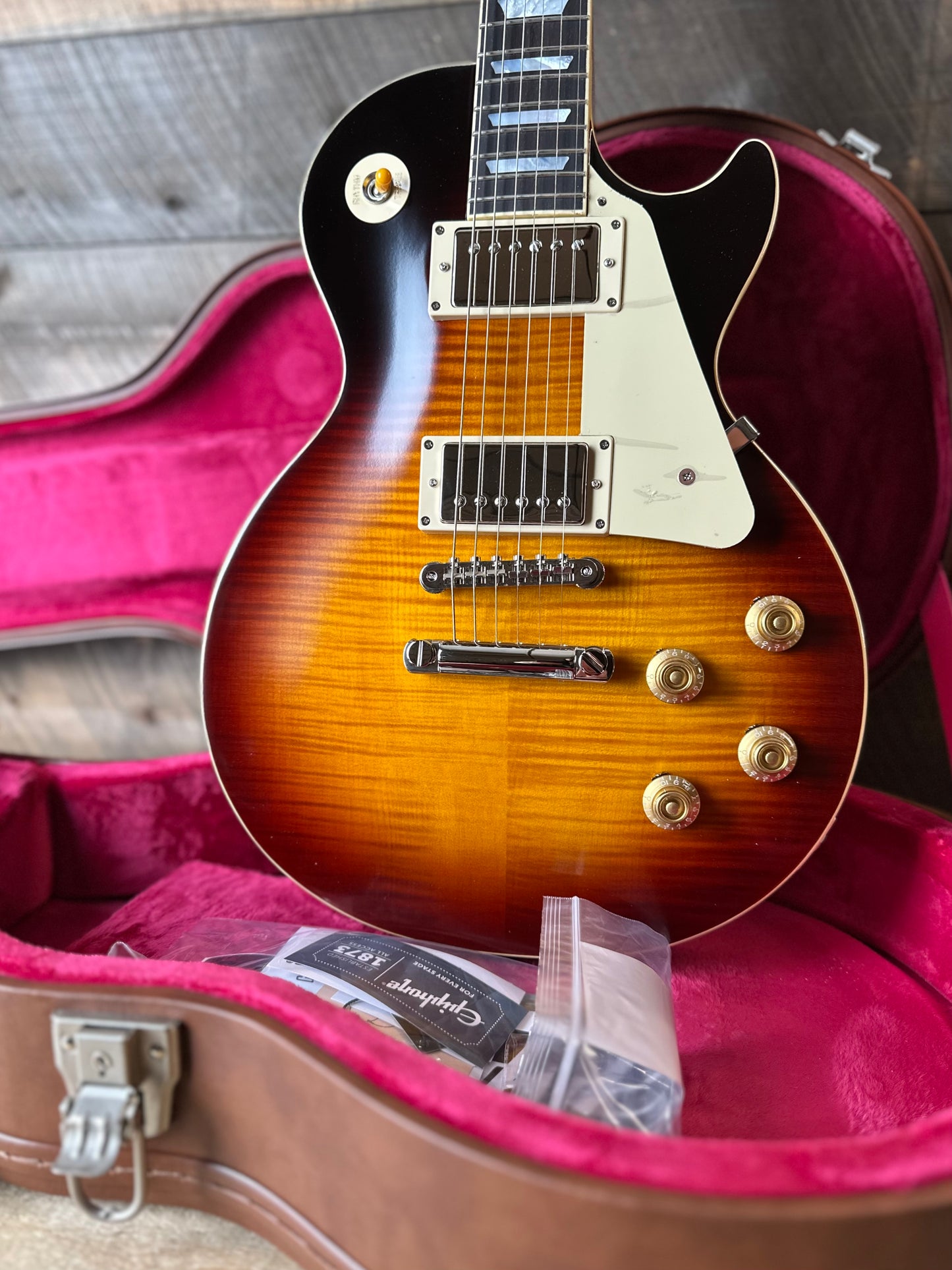 Epiphone Inspired By Gibson 1959 Les Paul Standard - Washed Bourbon Burst 26041523398