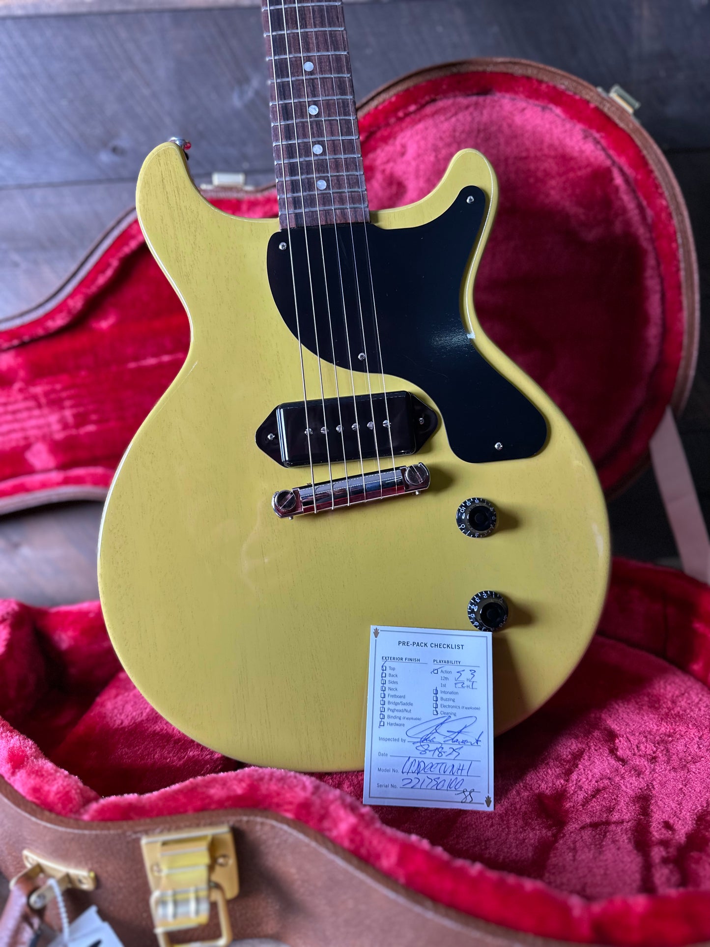 Gibson Les Paul Junior Double Cut - TV Yellow 221750100
