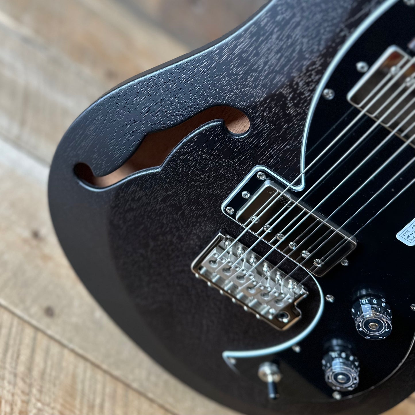 PRS S2 Vela Semi-Hollow HHT Quimper Edition – Charcoal Satin Nitro USA Electric Guitar S2088943