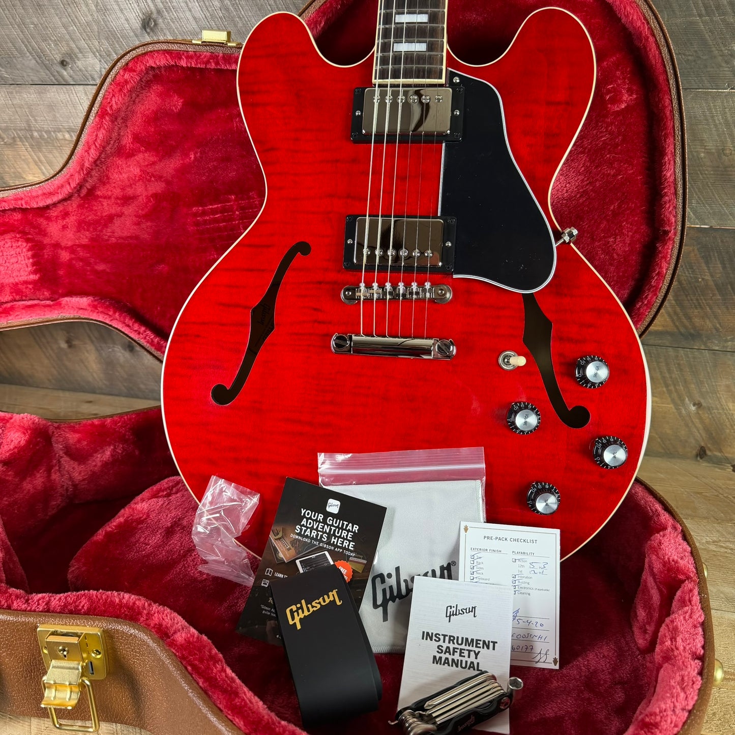Gibson ES-335 Figured Semi Hollow Cherry 209960177