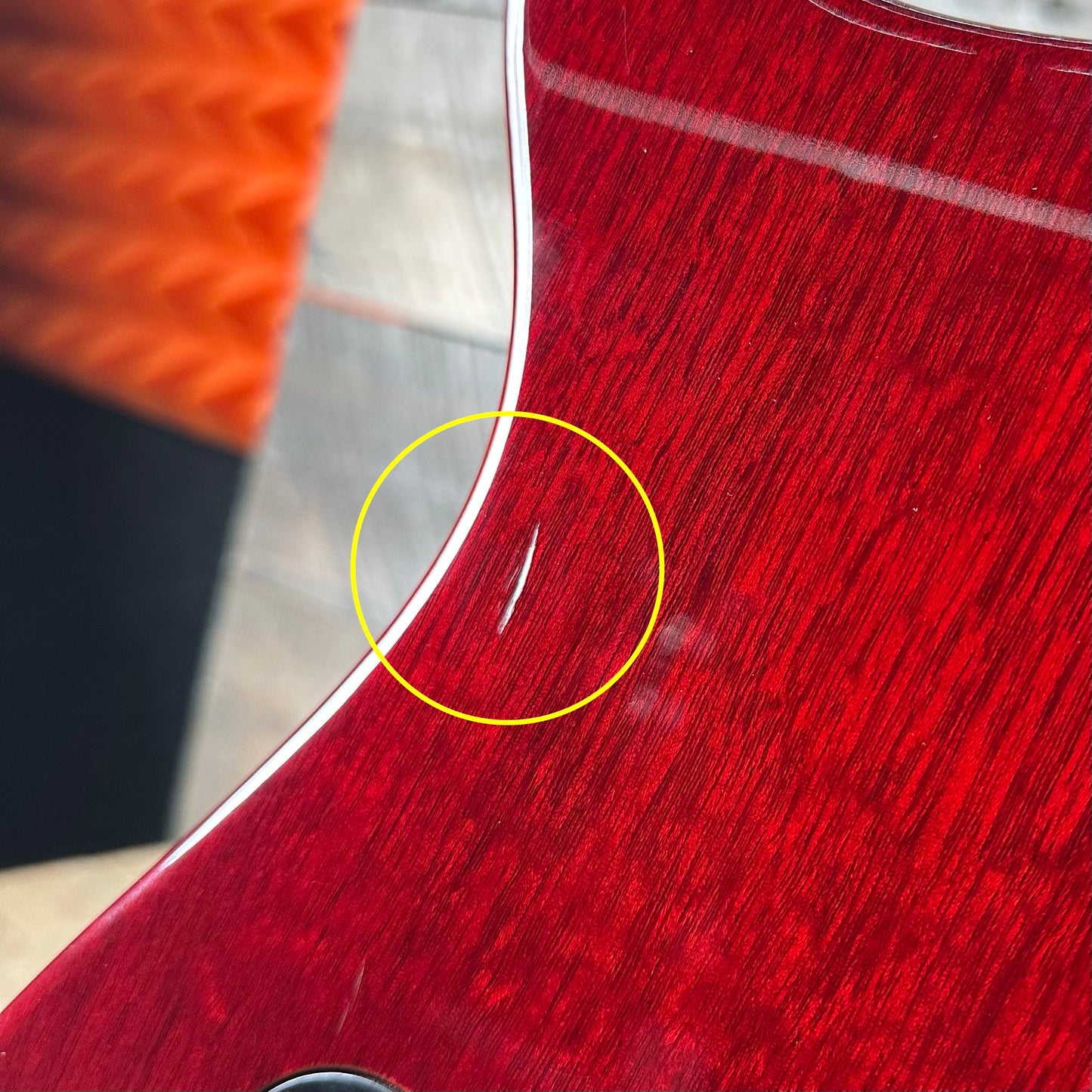 Used 2003 PRS Brazilian Custom 22, Artist Top, Hardtail, Gold Hardware - Dark Cherry Sunburst