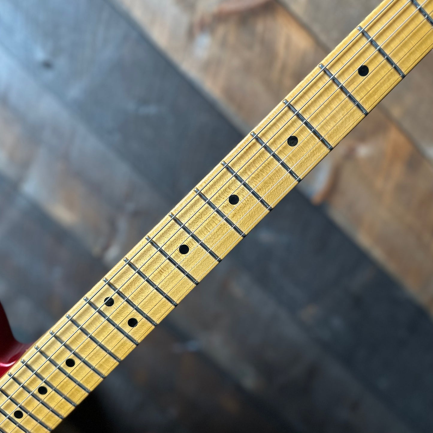 Used Fender American Ultra ii Telecaster - Sinister Red
