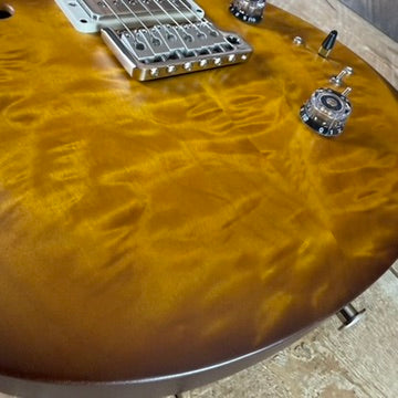 PRS S2 Wood Library Special Semi-Hollow Quilted Top Ebony Fretboard Satin McCarty Tobacco Sunburst S2088391
