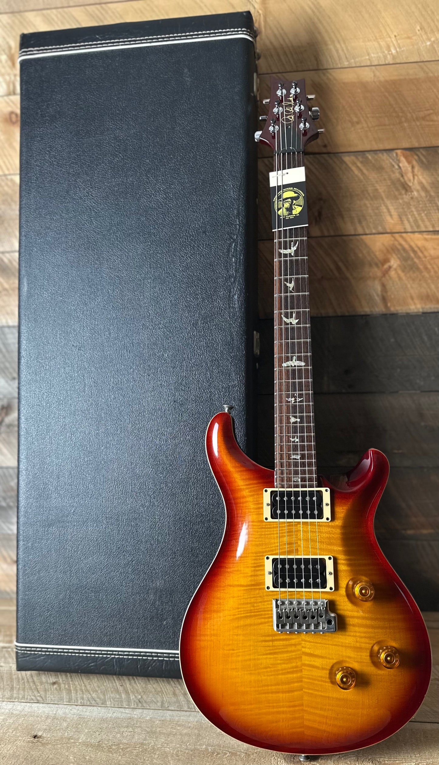 Used PRS Custom 24 Flame Maple 10-Top Tobacco Sunburst