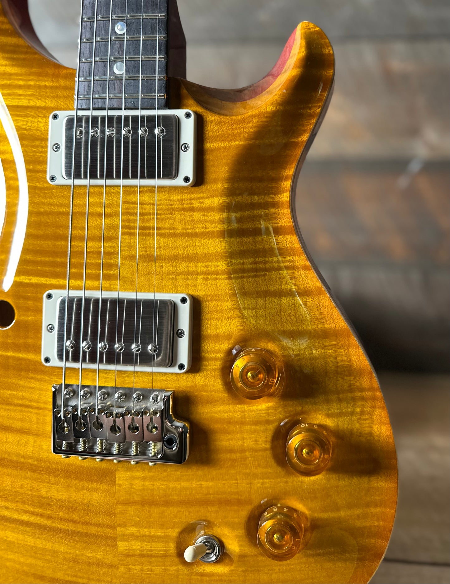 PRS DGT Semi-Hollow - McCarty Sunburst 420530