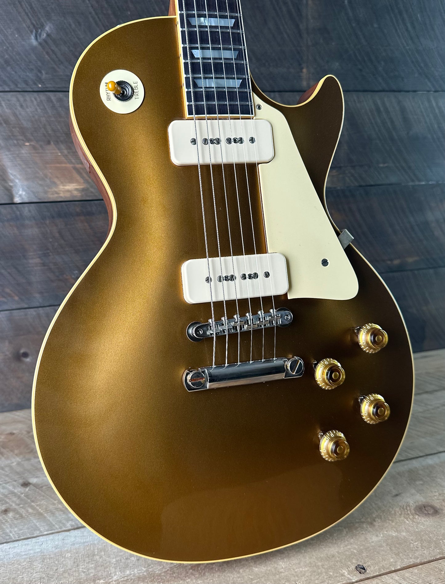 Gibson Custom 1956 Les Paul Goldtop Reissue VOS 8.40 LBS! - Double Gold 66116