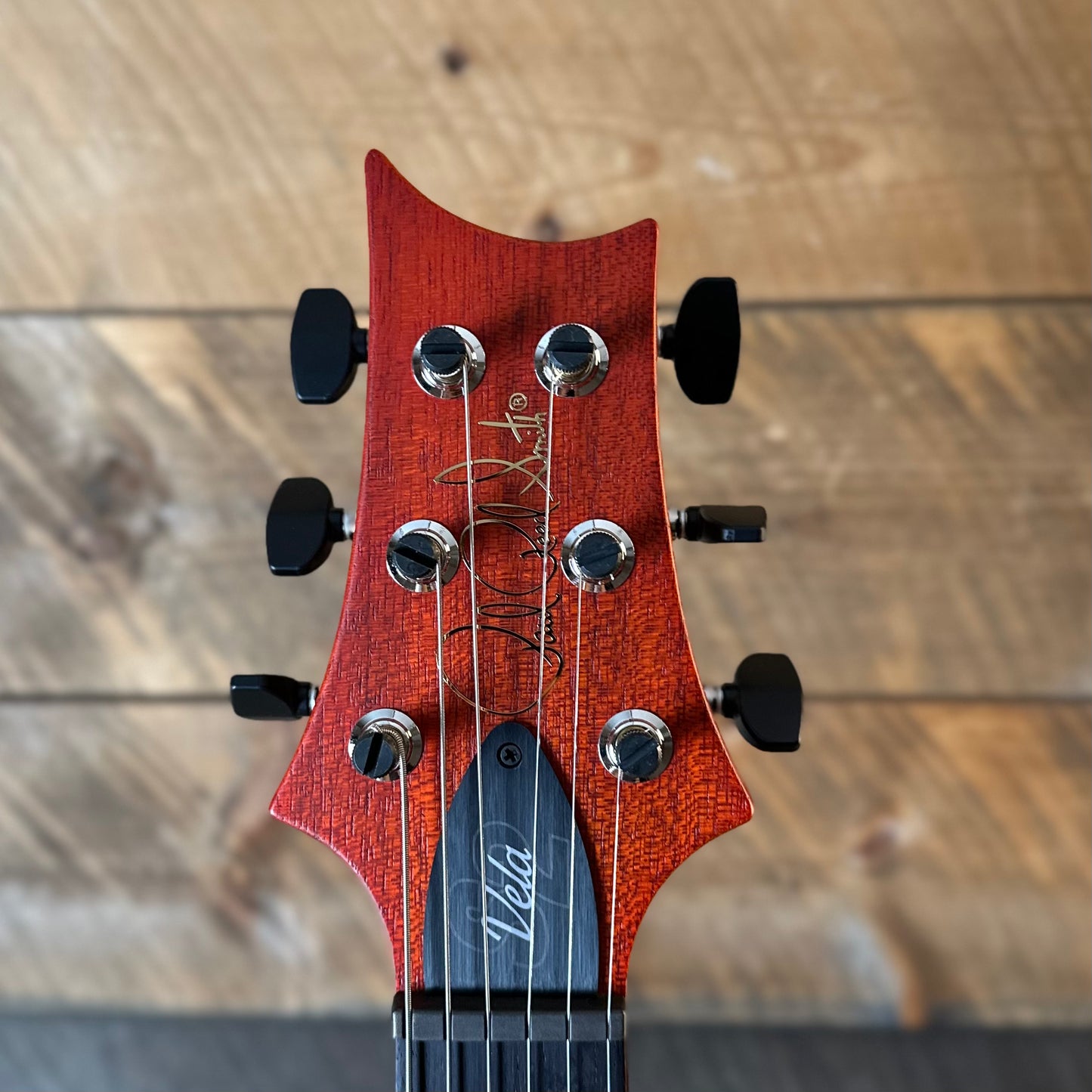PRS S2 Vela Semi-Hollow HHT Quimper Edition – McCarty Sunburst Satin Nitro USA Electric Guitar S2089043