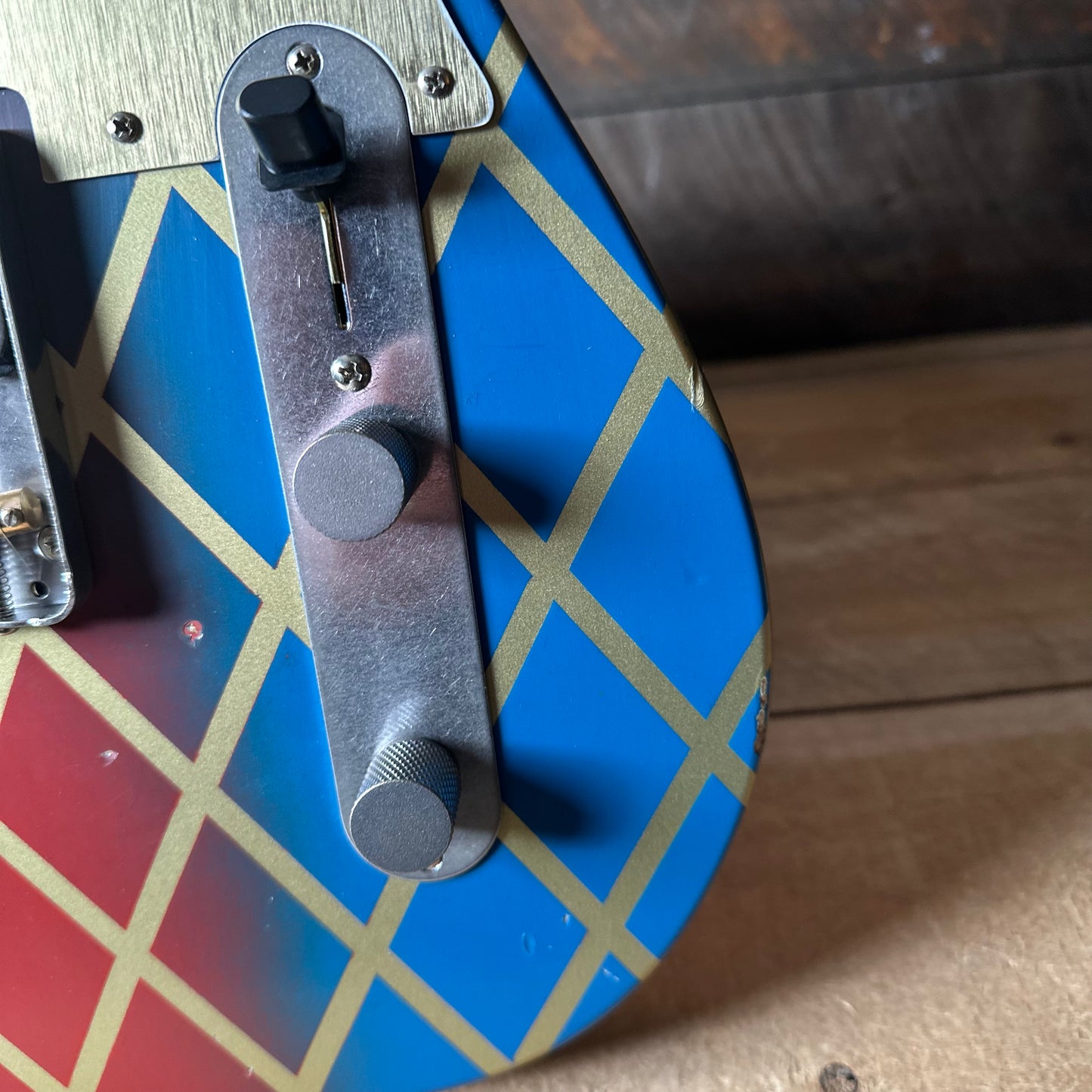 Nash T-63 Alder Body Light Aged - Rare Art Series Harlequin #4 NG-6310