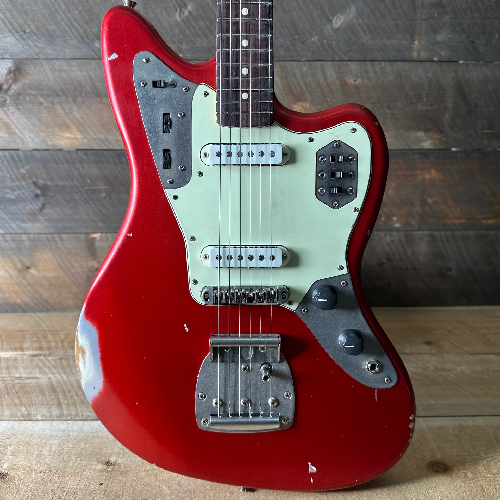 Nash JG-63 - Candy Apple Red QUI-1 – Quimper Sound Records and Guitars
