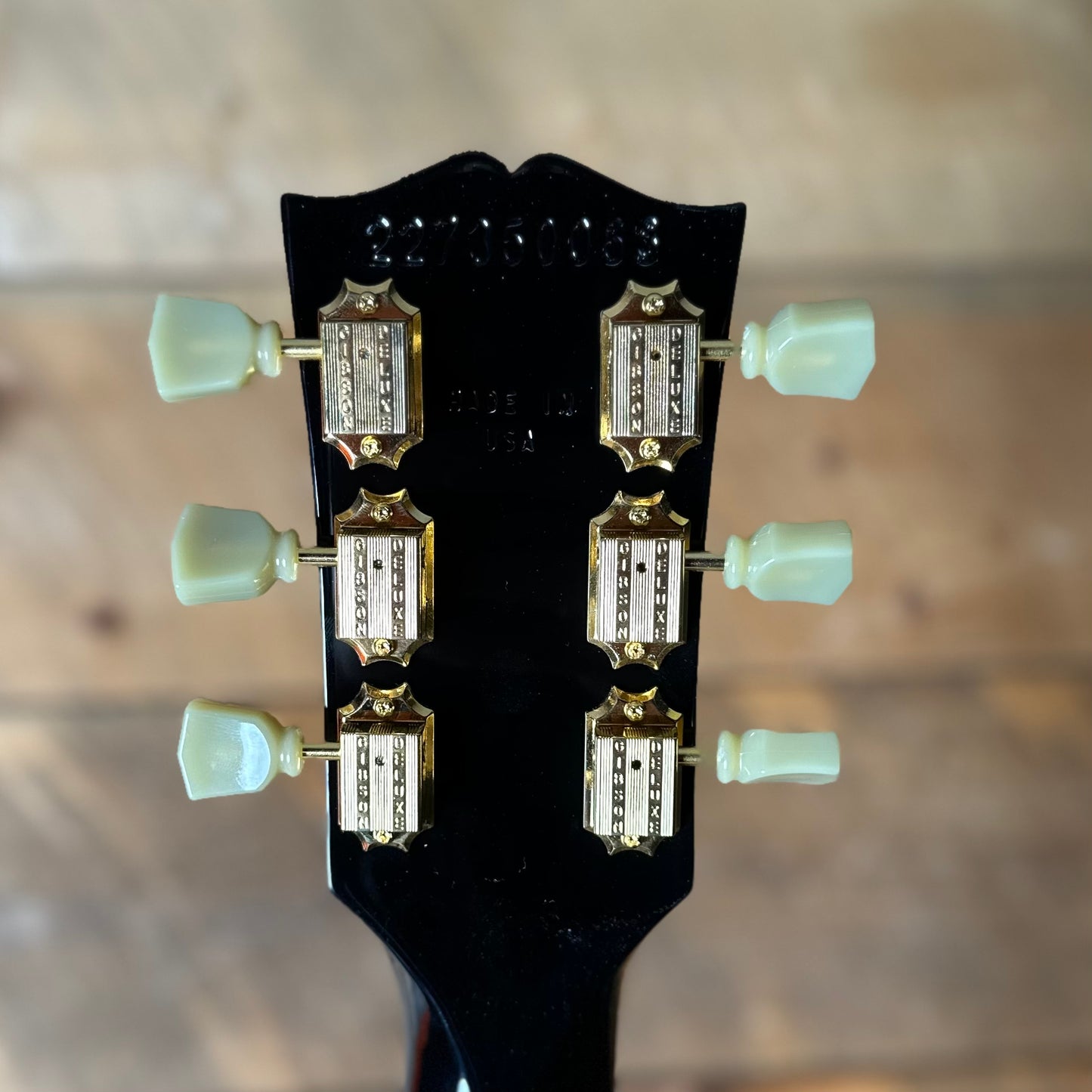 Gibson SG Standard '61 Maestro Vibrola *Extremely Limited!!* - Ebony W/Gold Hardware, T-Type Pickups, Witch Hat Knobs 227350063