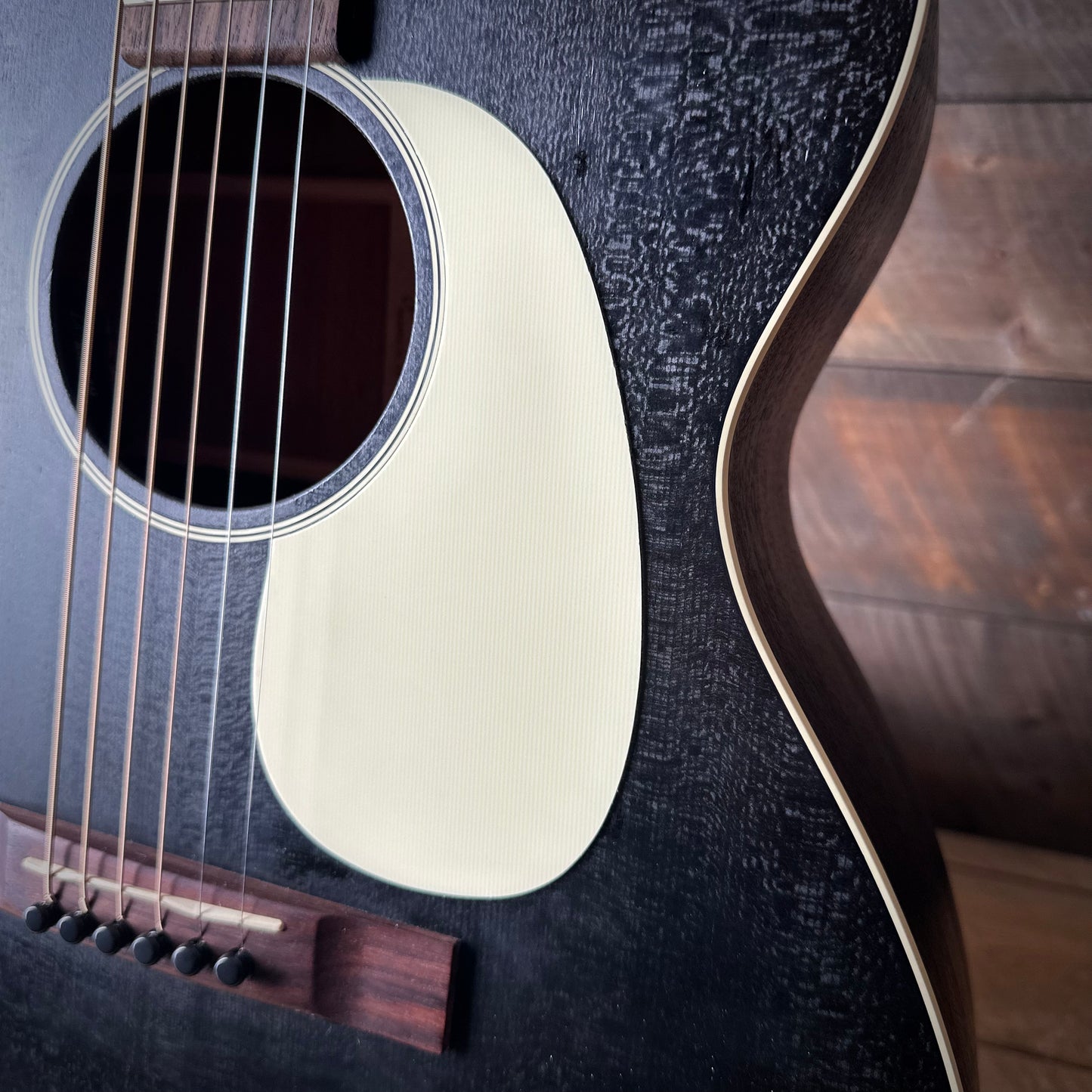 Used Martin 000-17E Acoustic Electric Guitar - Black Smoke