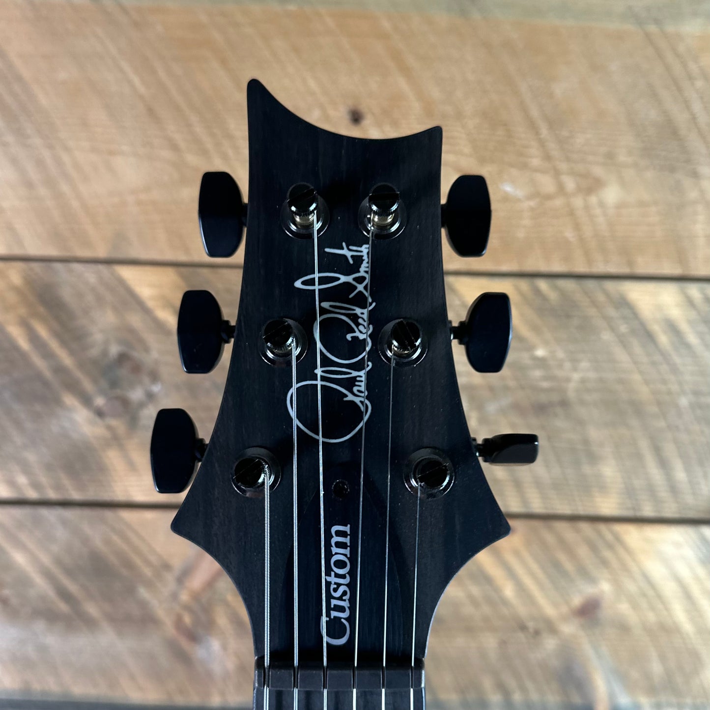 PRS Wood Library Custom 24 Fatback Semi-Hollow! - Satin Livingston Lemondrop 423671