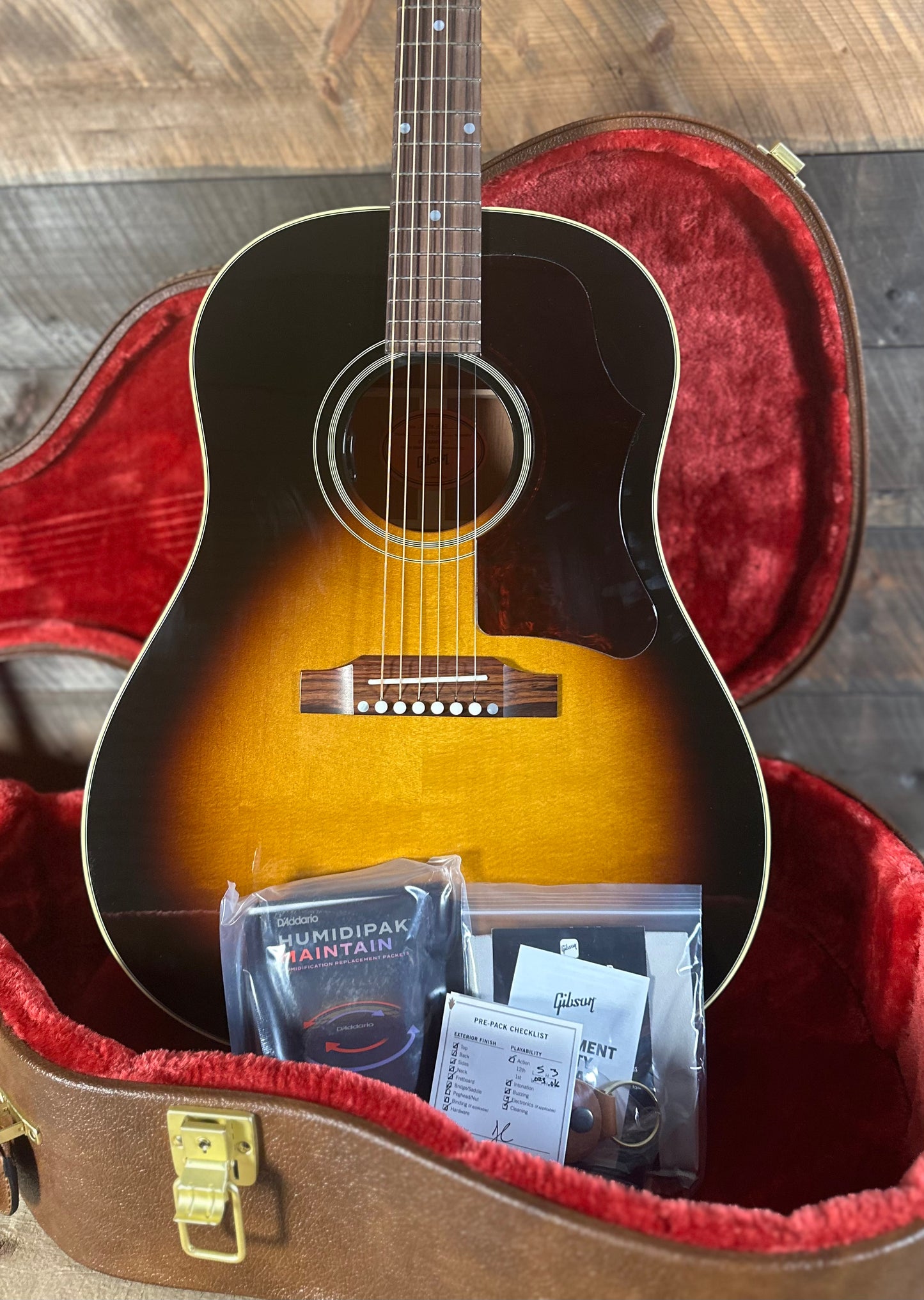 Gibson J-45 60s Original with HiFi DNA, Fixed Bridge - Vintage Sunburst 22586014
