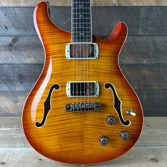 PRS SE Hollowbody II Piezo, 6 lbs - Vintage Sunburst CTIH077600