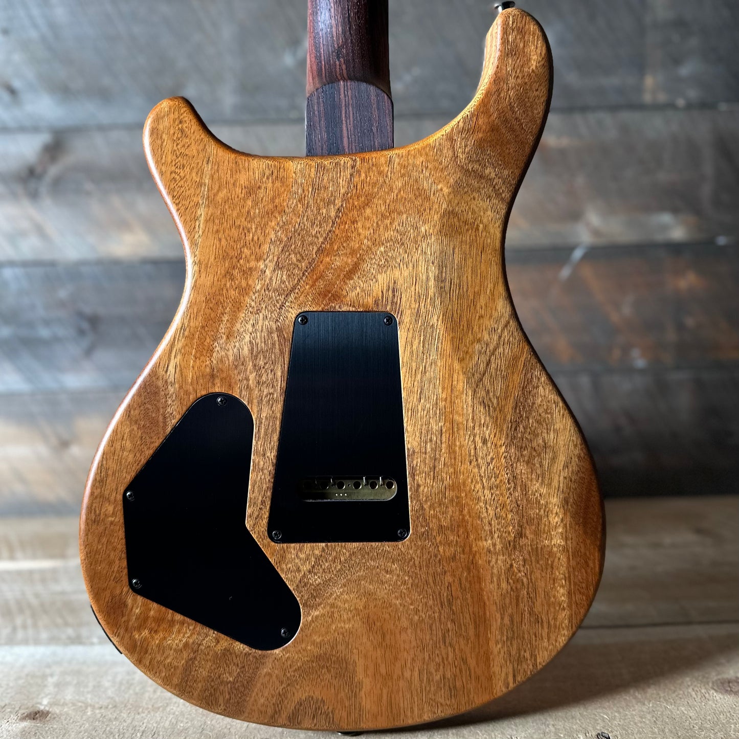 PRS Wood Library DGT Semi-Hollow David Grissom Signature , Rosewood Neck!, Flamed Maple 10-Top, Smoked Black Hardware - Satin Copperhead (Natural Back) 418143