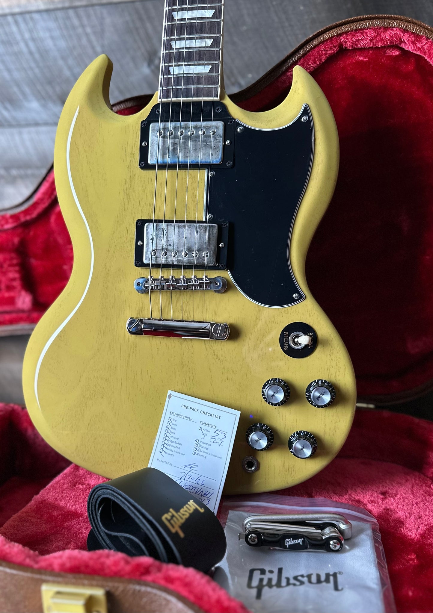 Gibson SG Standard '61 - TV Yellow 217960013