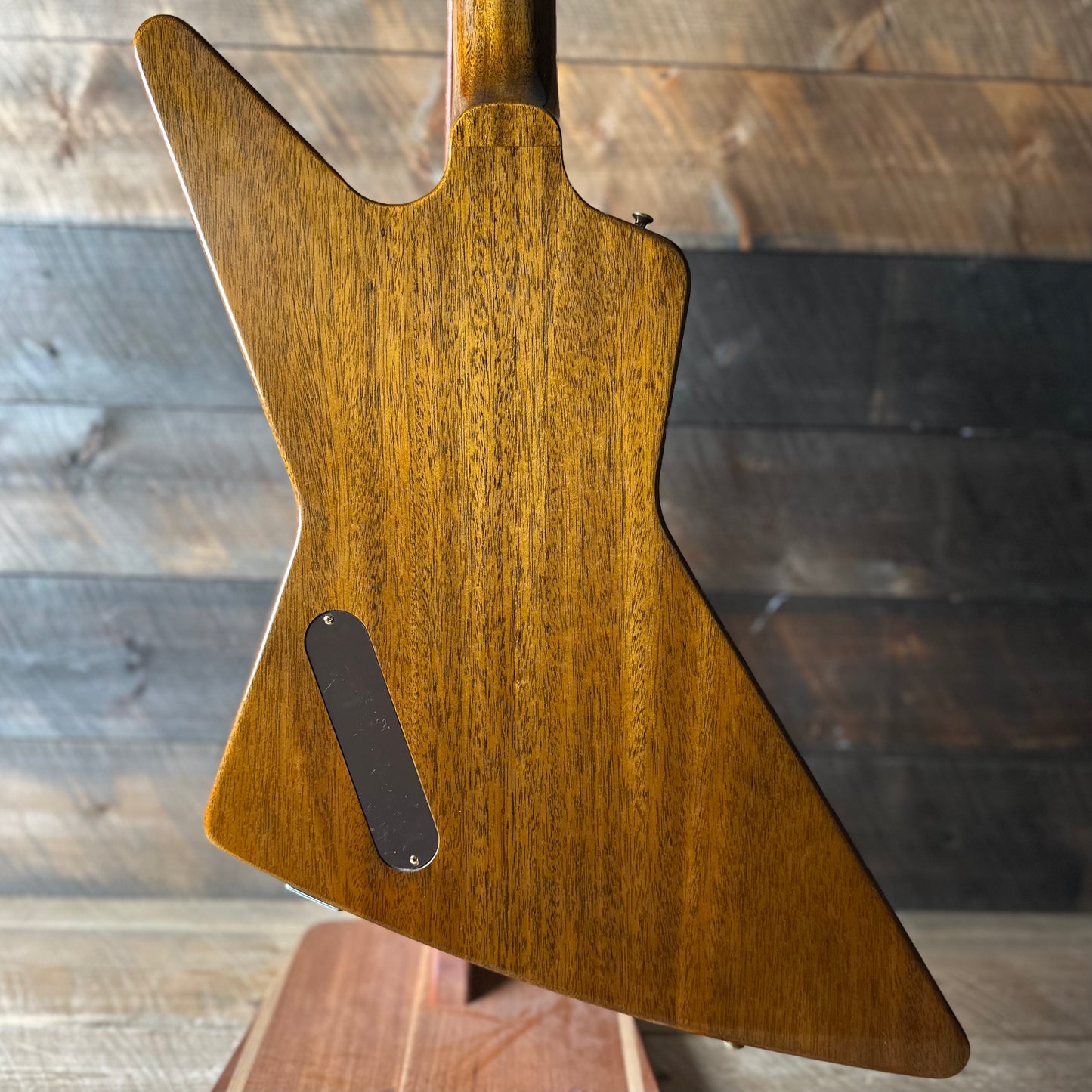 Gibson Custom 1958 Mahogany Explorer Reissue, VOS - Antique Natural 86041