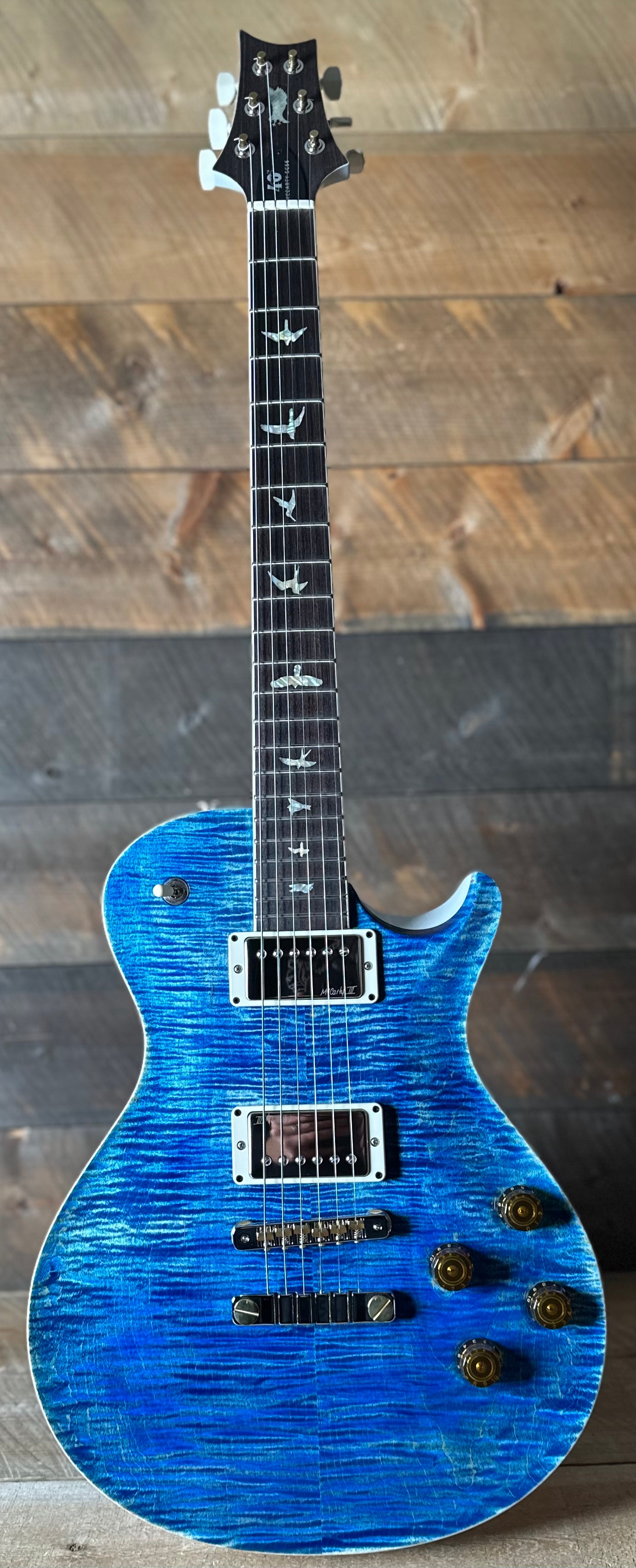 PRS 40th Anniversary McCarty SC56 Limited Edition - Rare!! Faded Blue Jean W/Pearl White Back! 409519