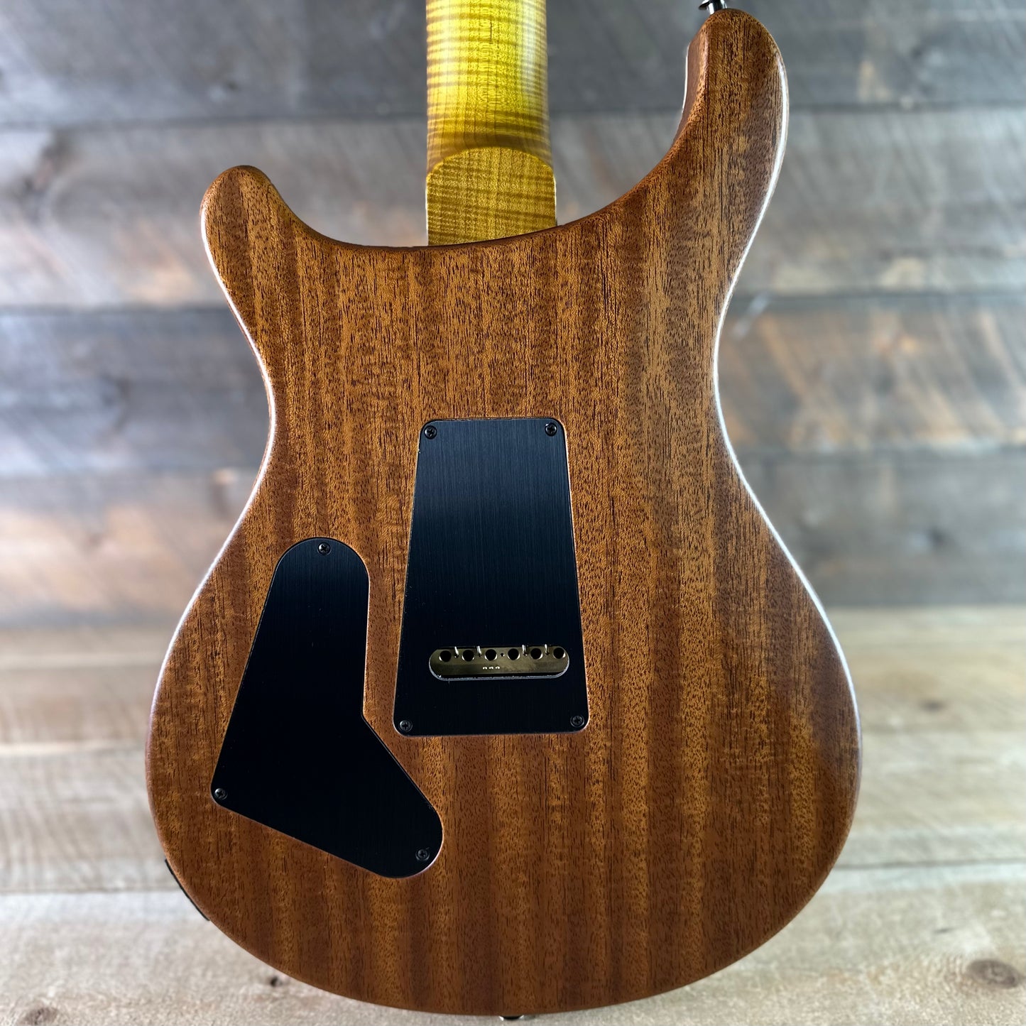 PRS Wood Library Custom 24 Fatback Semi-Hollow! - Satin Livingston Lemondrop 423669
