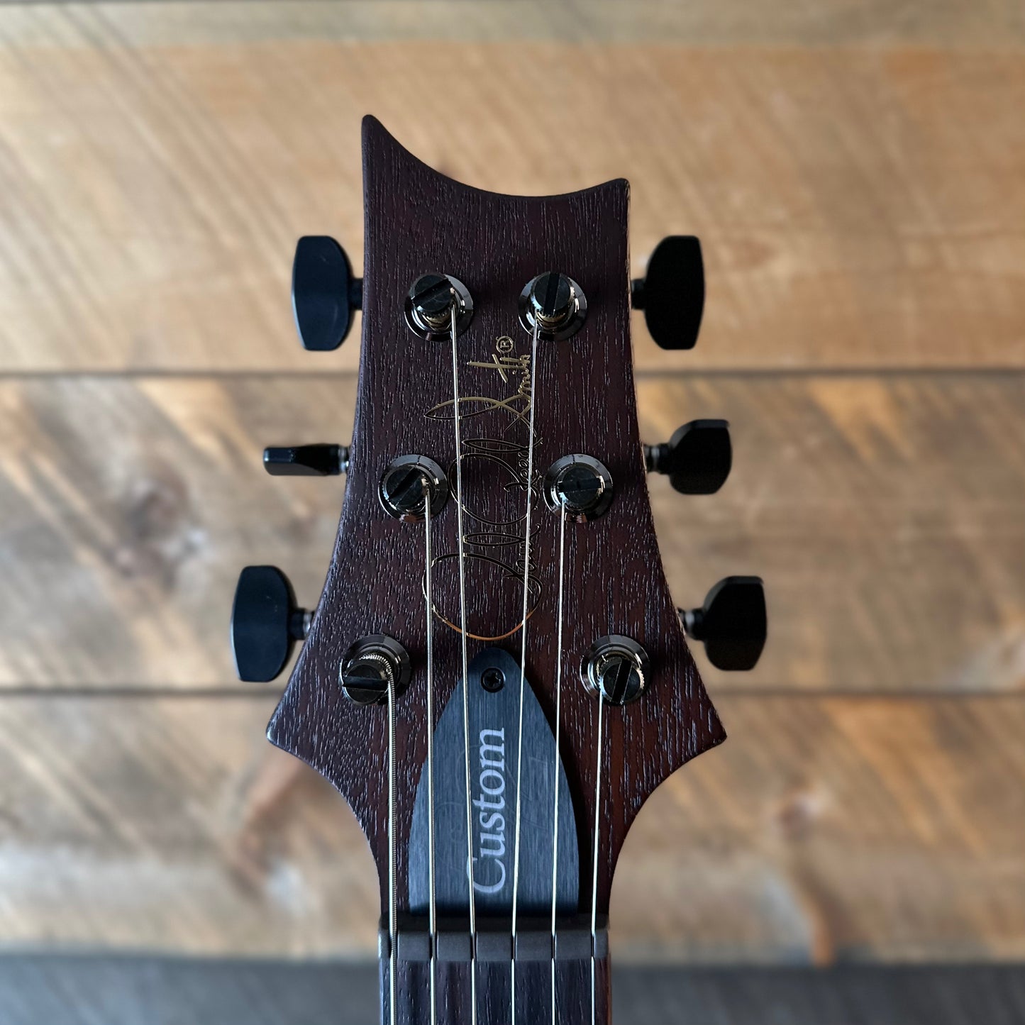 PRS Limited Edition Wood Library Select S2 Custom 24-08 Poplar Burl Top - Black Gold Burst  S2087816