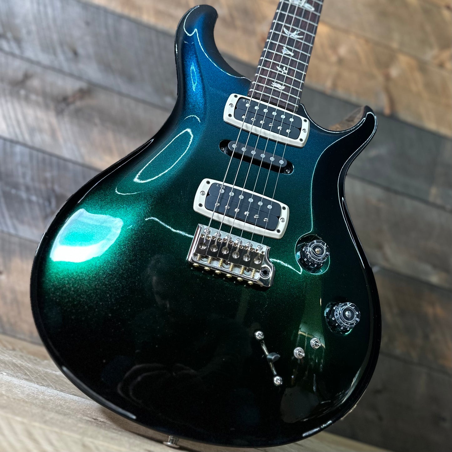 PRS Modern Eagle V Custom Color - Rare One Of A Kind!! Celestial Green Blue Sparkle 416140