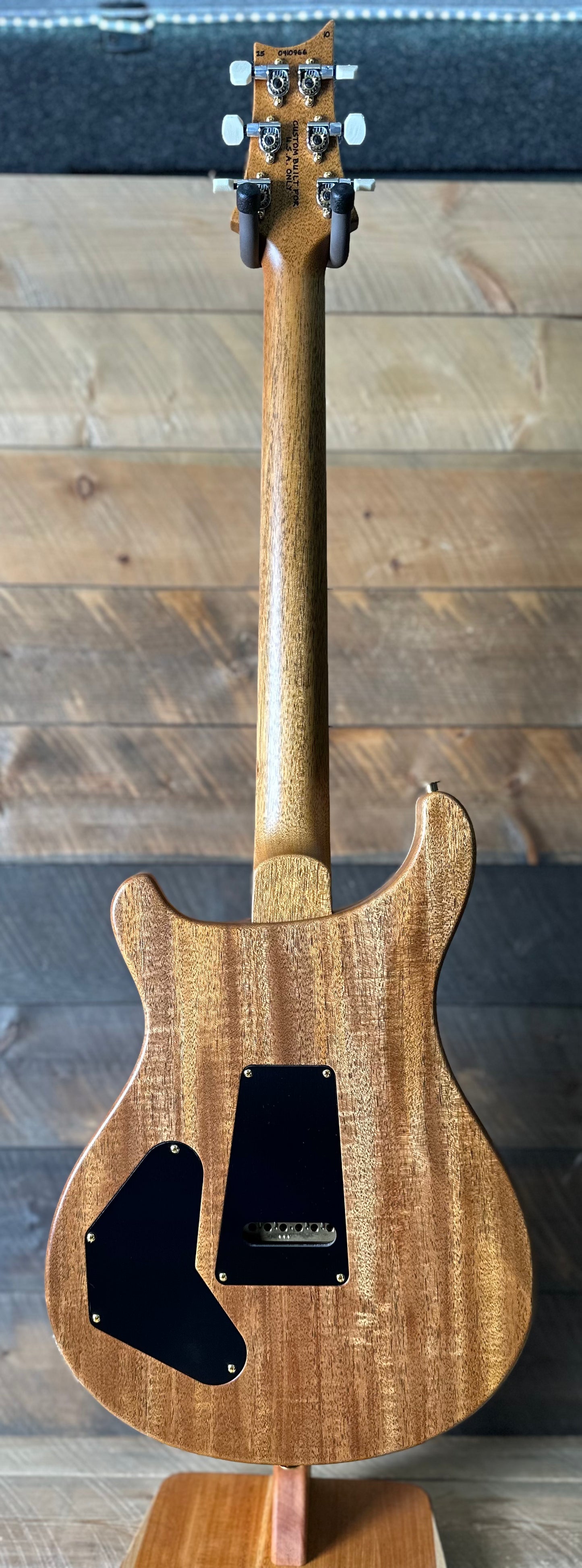 PRS DGT David Grissom Signature Wood Library Flame Maple 10 Top, Brazilian Rosewood FB - Natural 410966