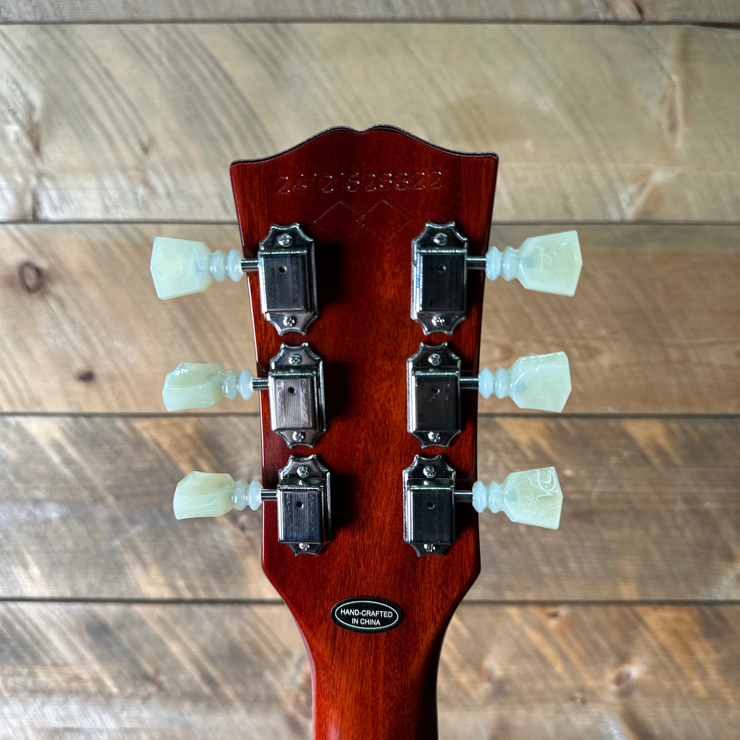 Epiphone Inspired By Gibson Custom 1960 Les Paul Standard - Washed Cherry Sunburst 24121526322