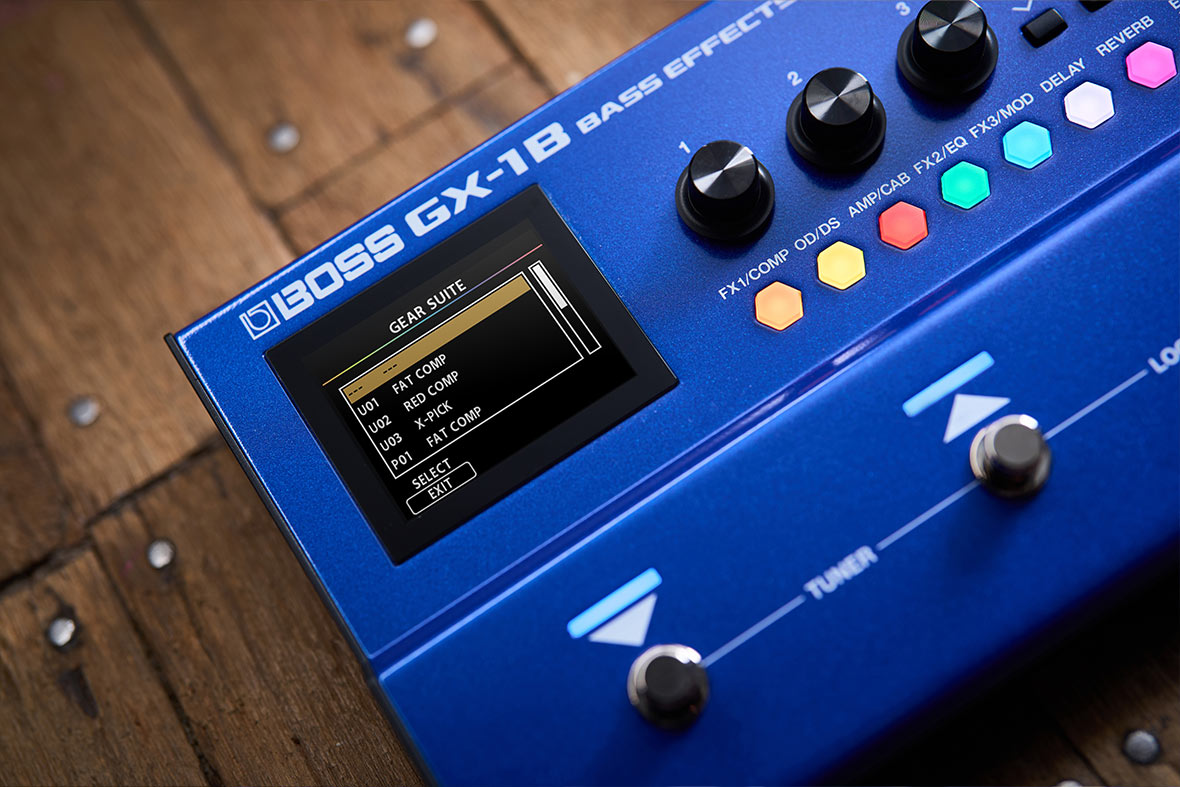Boss GX-1B Bass Effects Processor