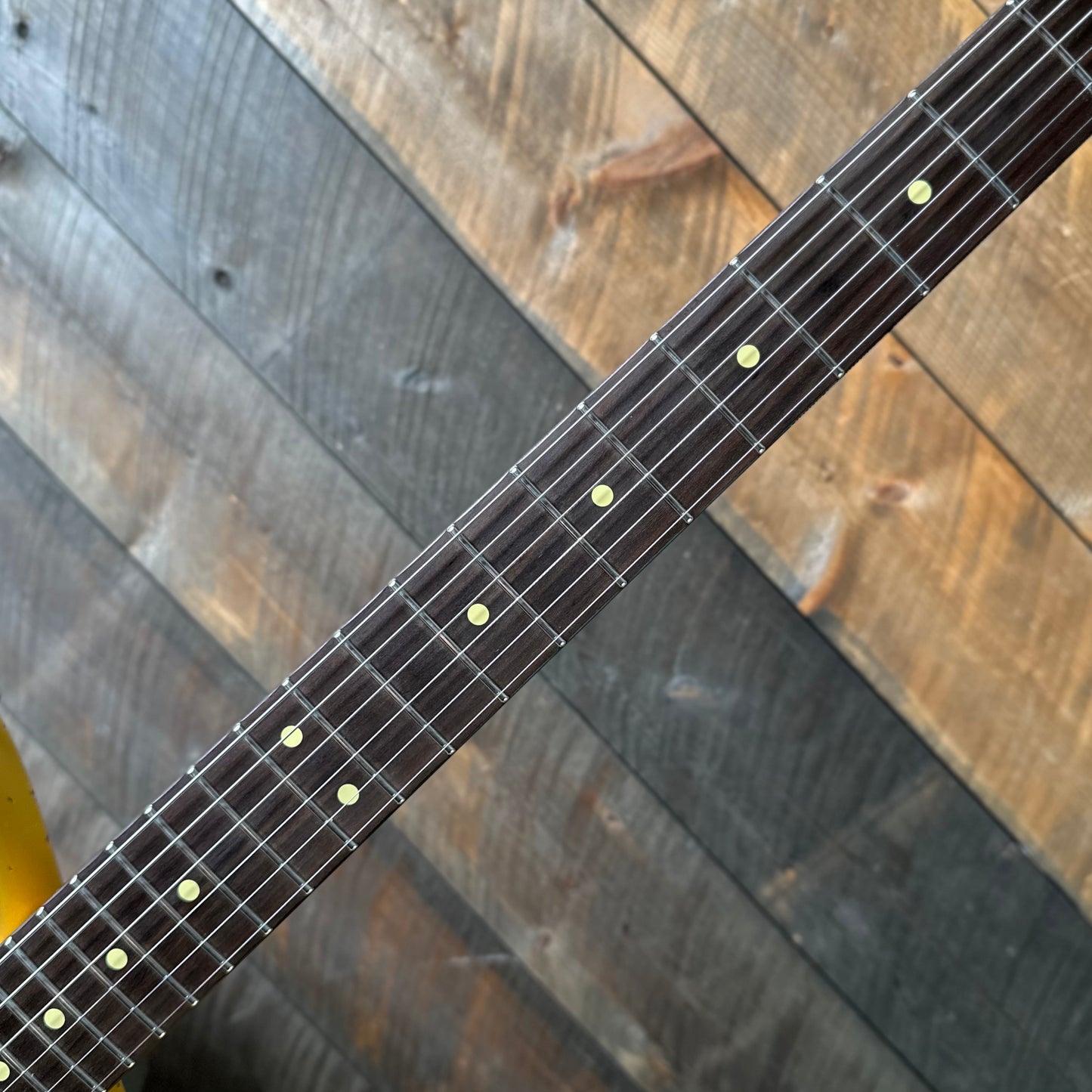 Tausch Guitars 665 Raw - Marshmallow Yellow 32603