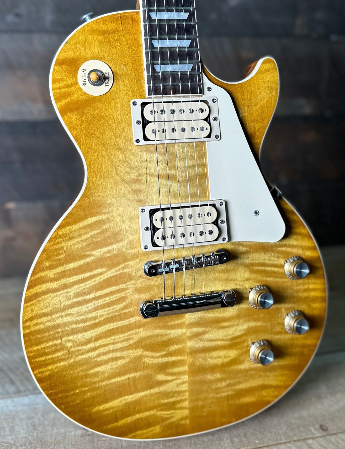 Gibson Les Paul Standard 60s Double Trouble - Vintage Honey Burst 218150327