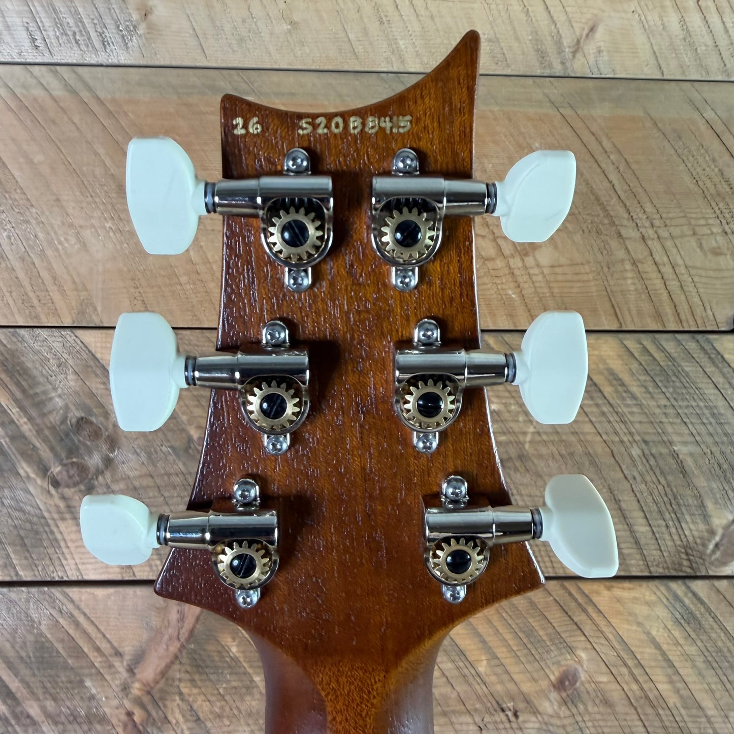 PRS S2 Wood Library Special Semi-Hollow Quilted Top Ebony Fretboard Violin Amber Sunburst  S2088415