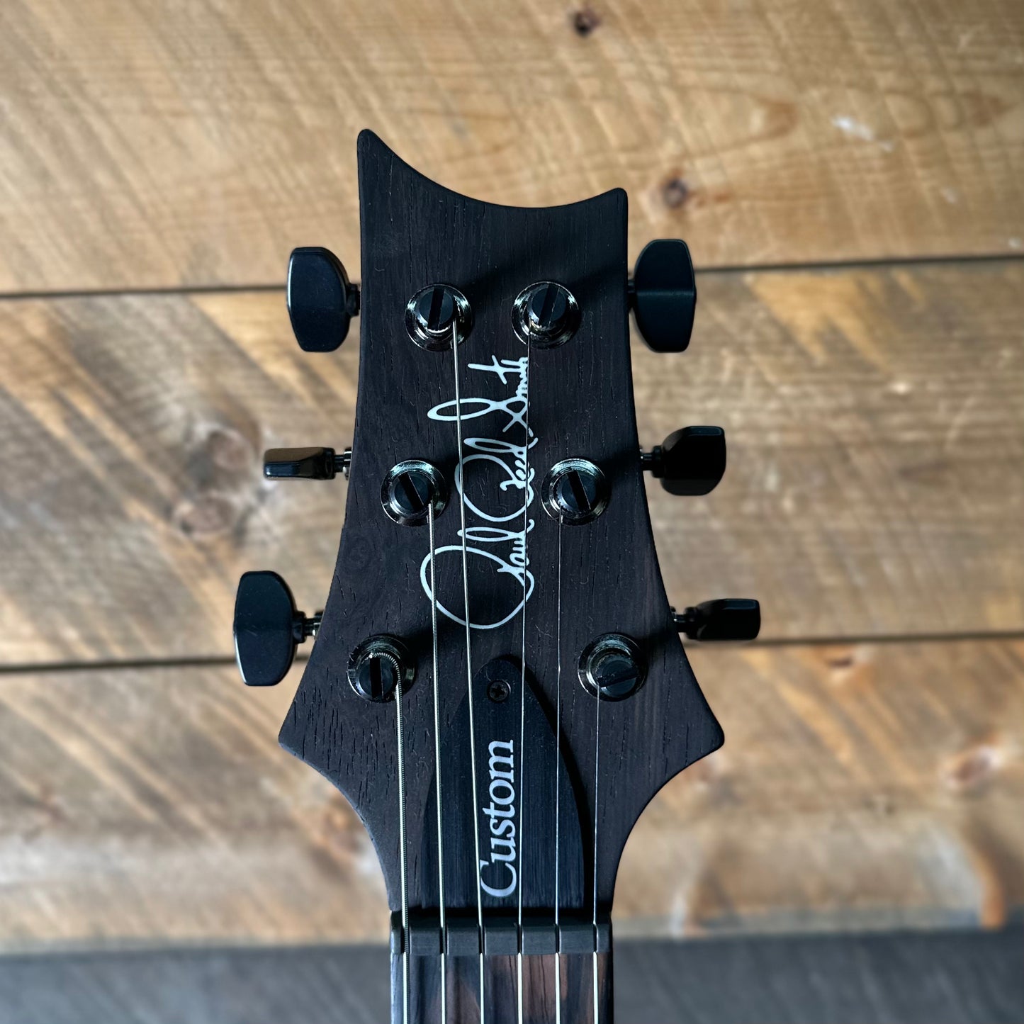 PRS Wood Library Custom 24 Flame Top  Brazilian Rosewood Fretboard!  - Aquamarine 411452