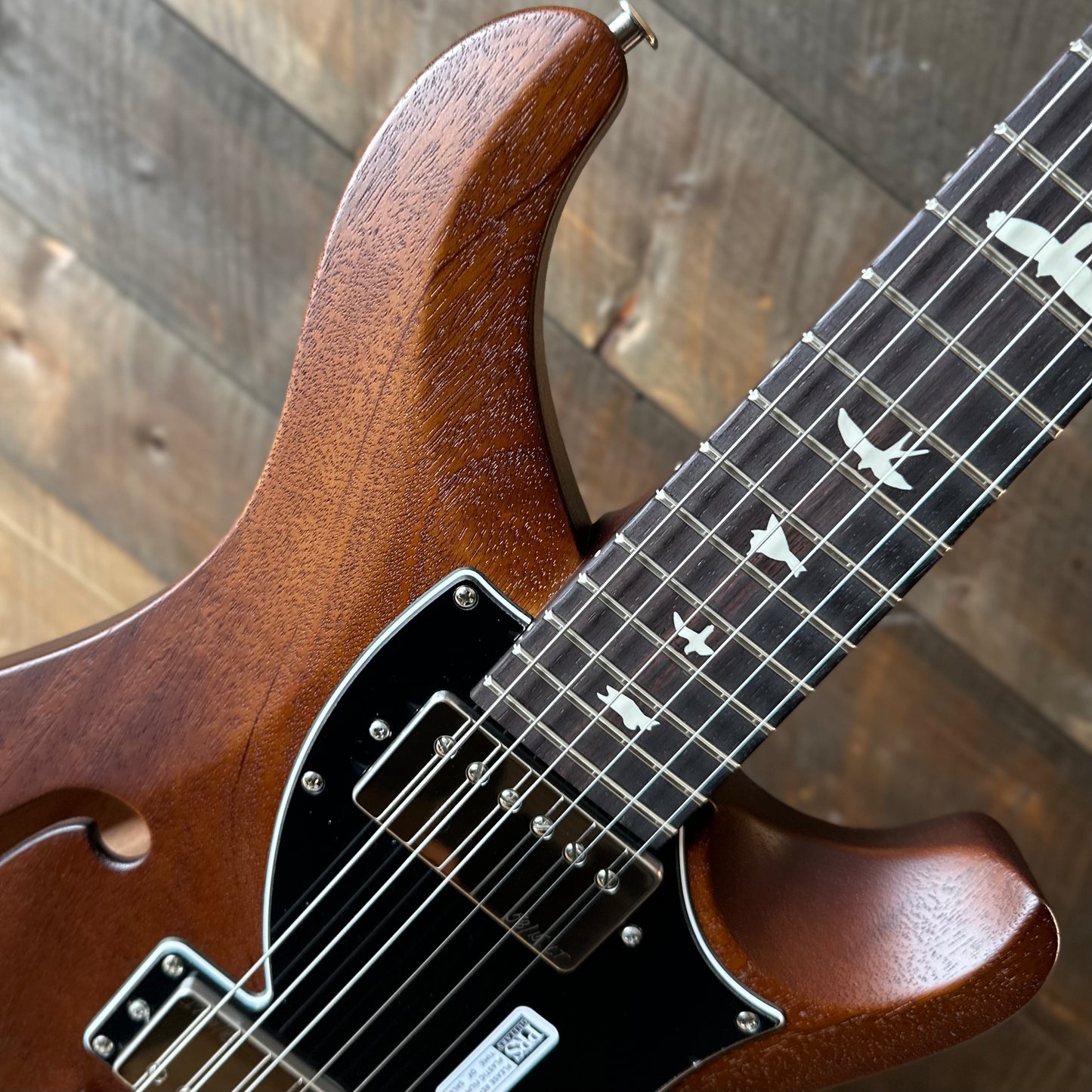 PRS S2 Vela Semi-Hollow HHT Quimper Edition – Walnut Satin Nitro USA Electric Guitar S2089162