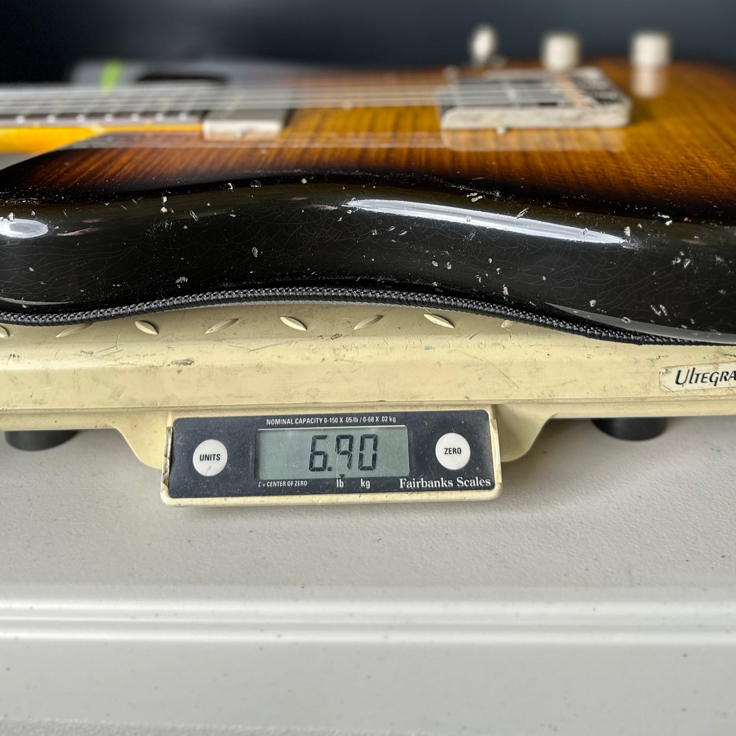 Tausch Guitars 665 Raw - Antique Burst 122506