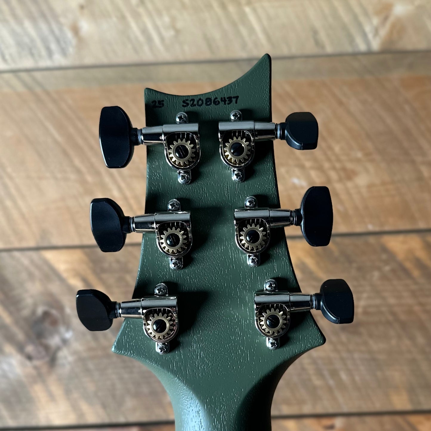 PRS S2 Vela HHT - Matcha Green Satin S2086437 7.10 LBS!
