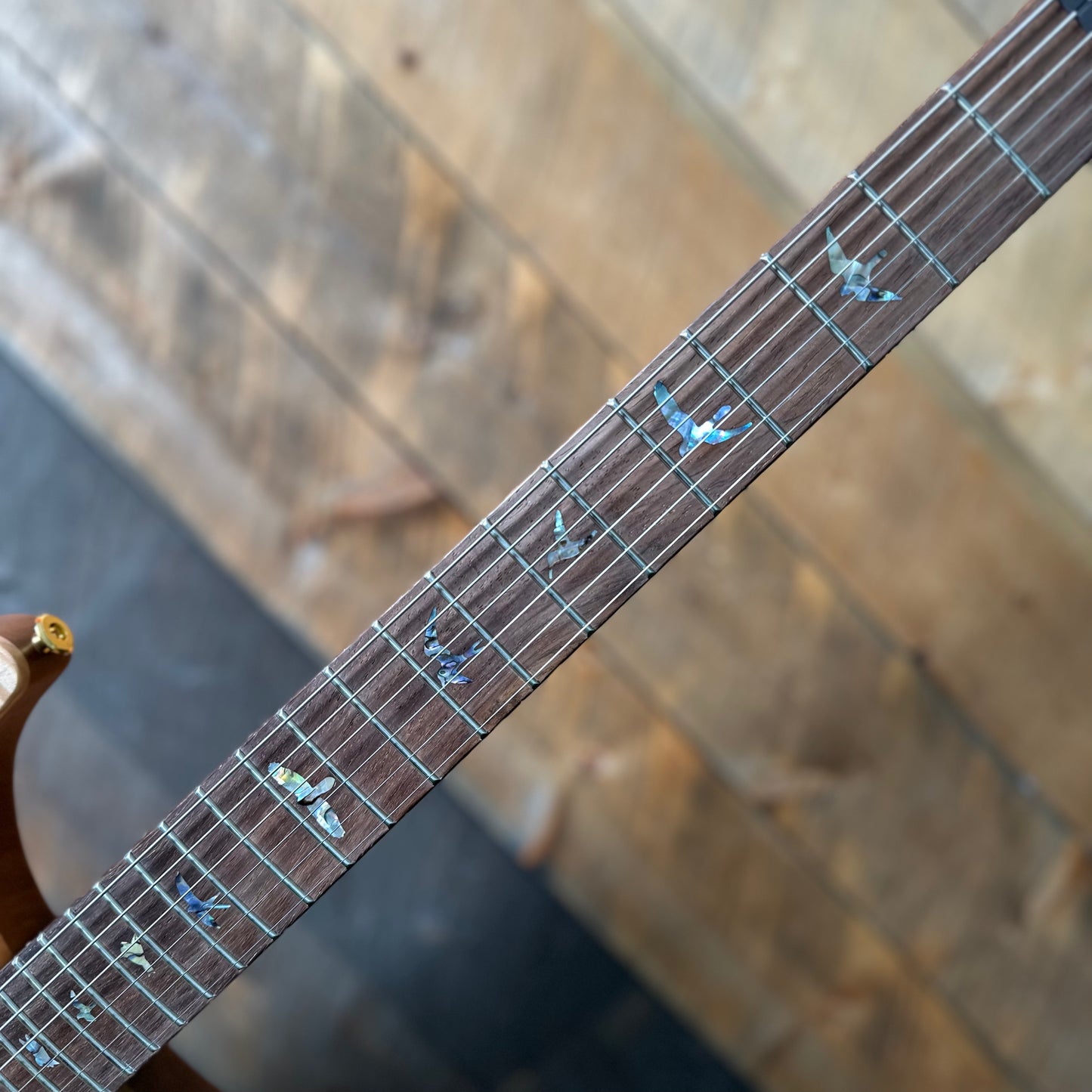 PRS DGT David Grissom Signature Wood Library ONE PIECE TOP!! Flame Maple 10 Top, Brazilian Rosewood FB -Natural 410965